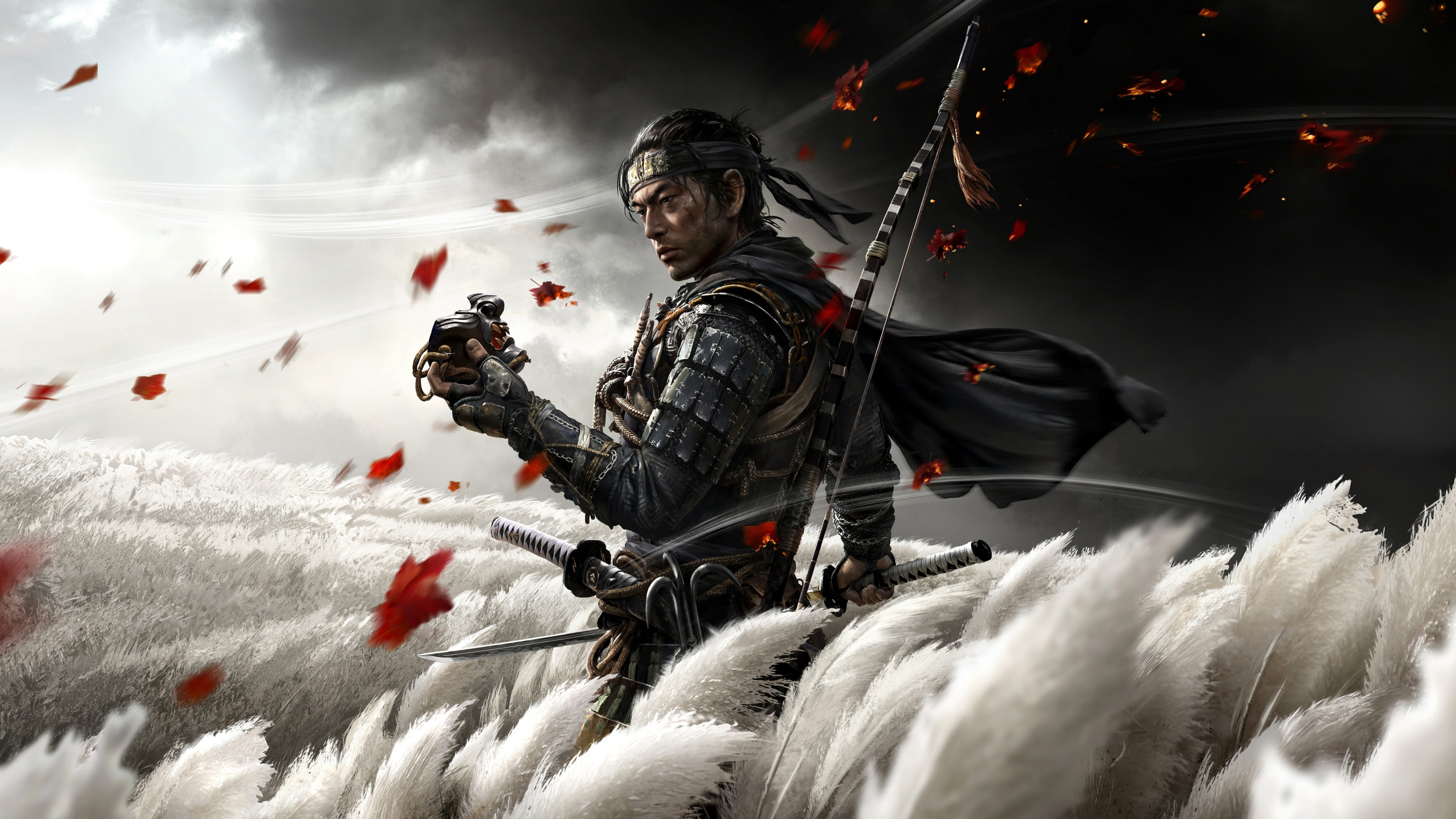 Ghost Of Tsushima Dynamic Theme - HD Wallpaper 