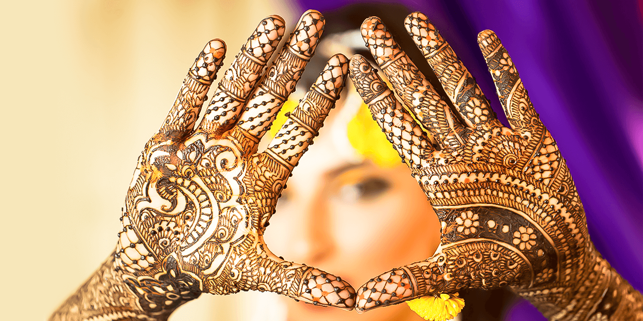 Beautiful Mehndi Ki Designs - Mehandi In 2 Hands Png - HD Wallpaper 