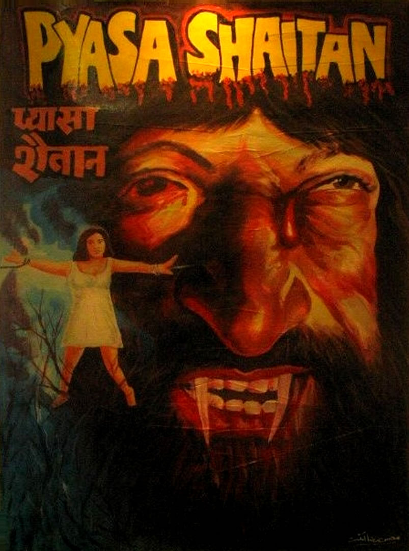 Pyasa Shaitan C - Poster Of All Bollywood Horror Movies - HD Wallpaper 