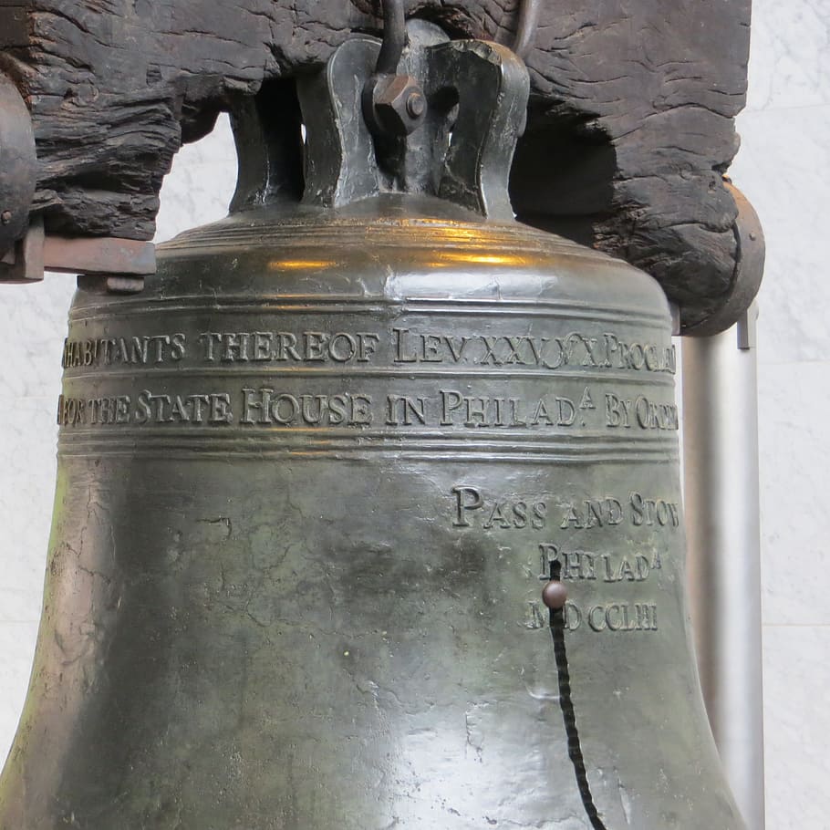 Liberty Bell, Independence, American History, Philadelphia, - Liberty Bell - HD Wallpaper 