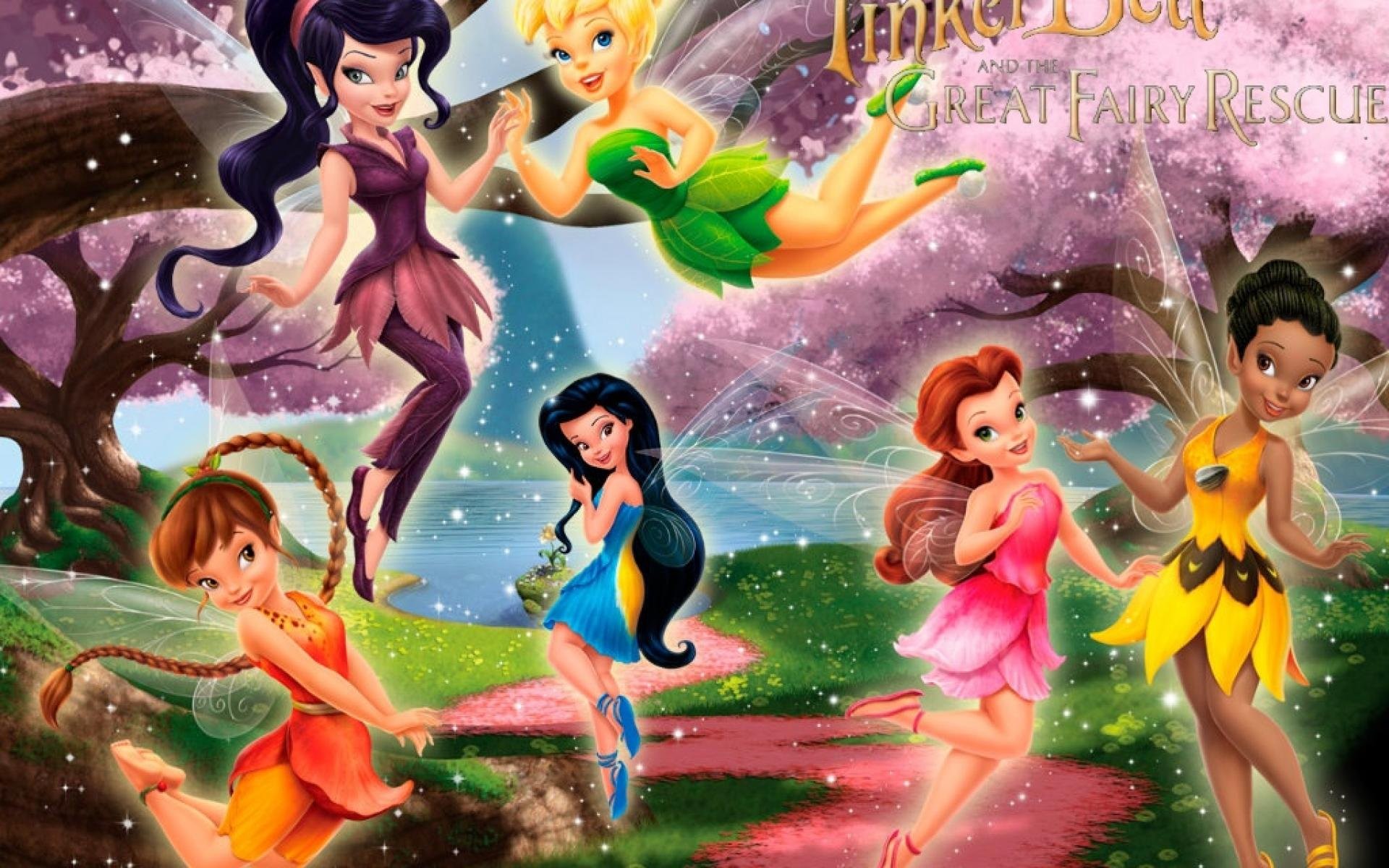 Tinkerbell Bajar Fondo Campanita Animados Dibujos Coleccions - Tinkerbell And The Great Fairy Rescue - HD Wallpaper 