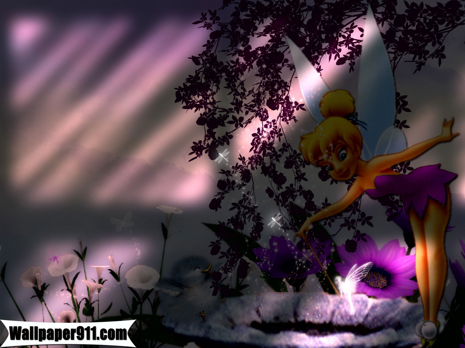 Tinkerbell And Friends Wallpapers Wide With Hd - Tinkerbell Wallpaper For Pc - HD Wallpaper 