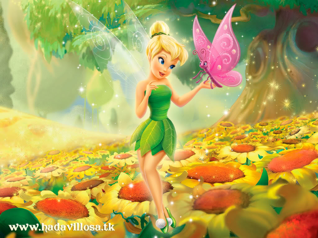 Tinkerbell Background - HD Wallpaper 