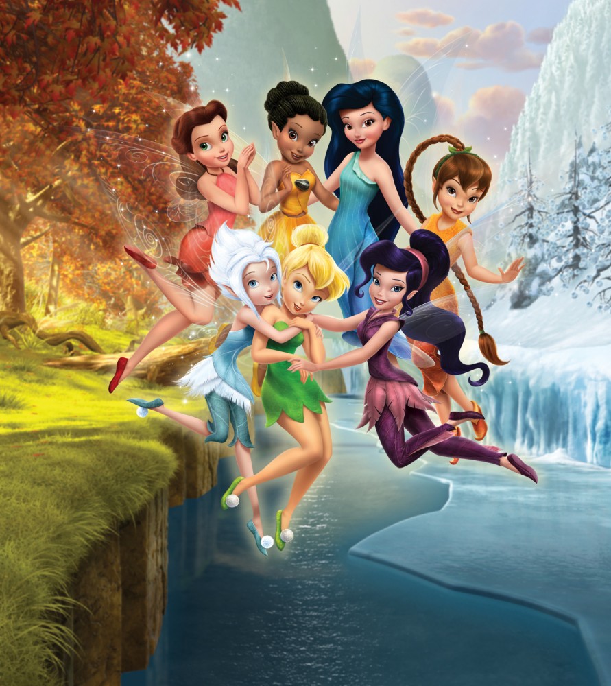 Disney Tinkerbell And Friends - HD Wallpaper 