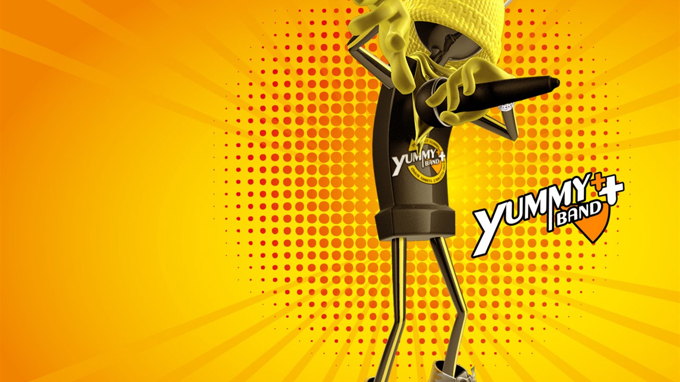 Pizza Hut Advertising Design Wallpaper - Circle Halftone Texture - HD Wallpaper 