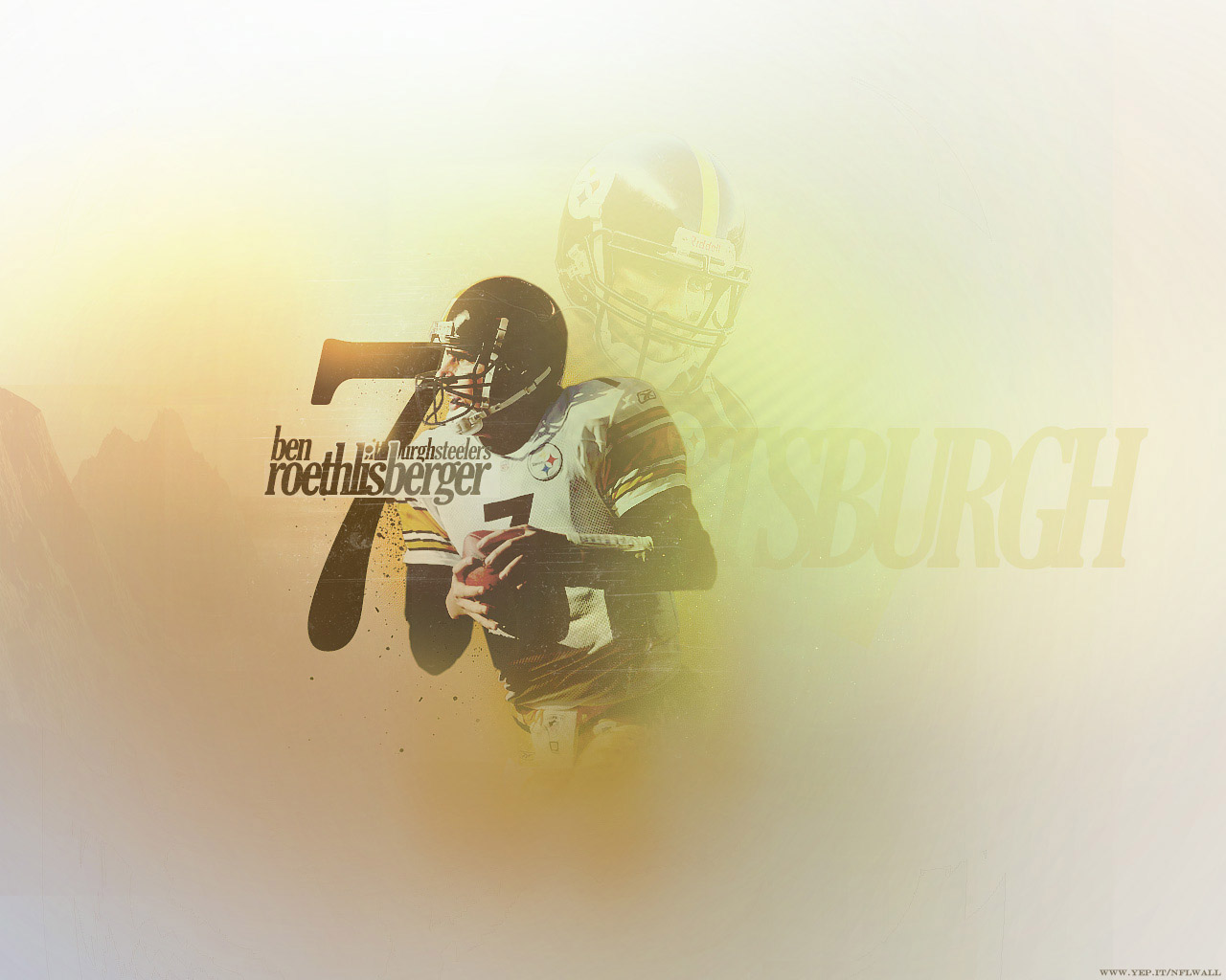 Roethlisberger Ben Wallpaper, Pittsburgh Steelers Wallpaper, - Pittsburgh Steelers - HD Wallpaper 