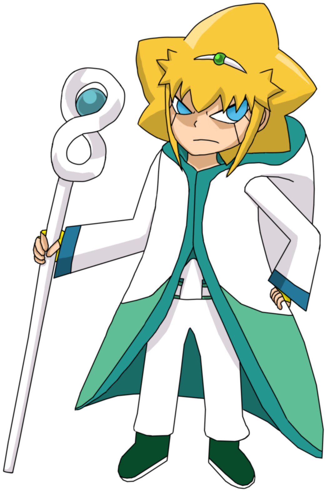 Pamoon Dressed As The Great Sage - Cartoon - HD Wallpaper 