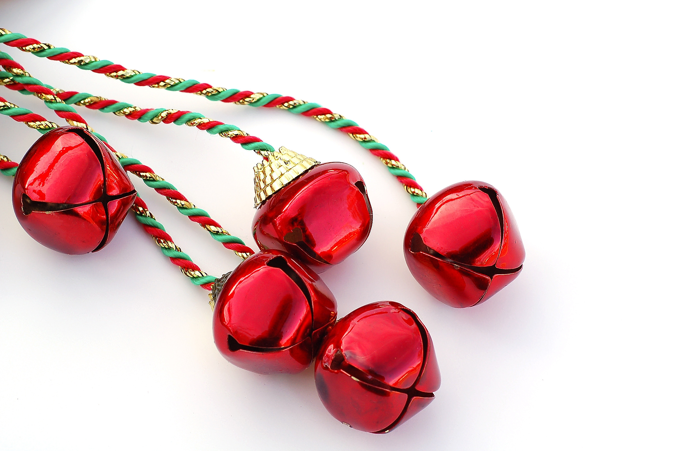 Bells Christmas Bell Christmas Bell Photos Christmas - Bell Necklace Free Clipart - HD Wallpaper 