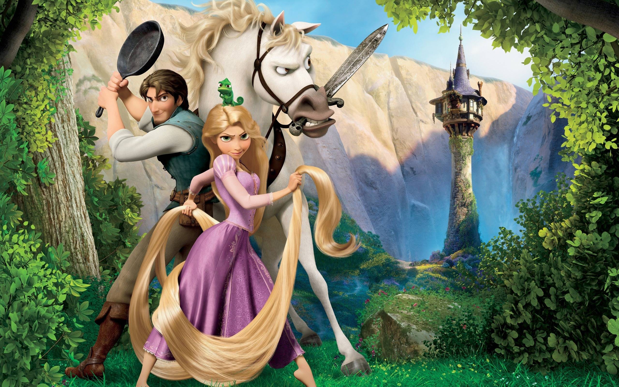 Background Rapunzel - HD Wallpaper 