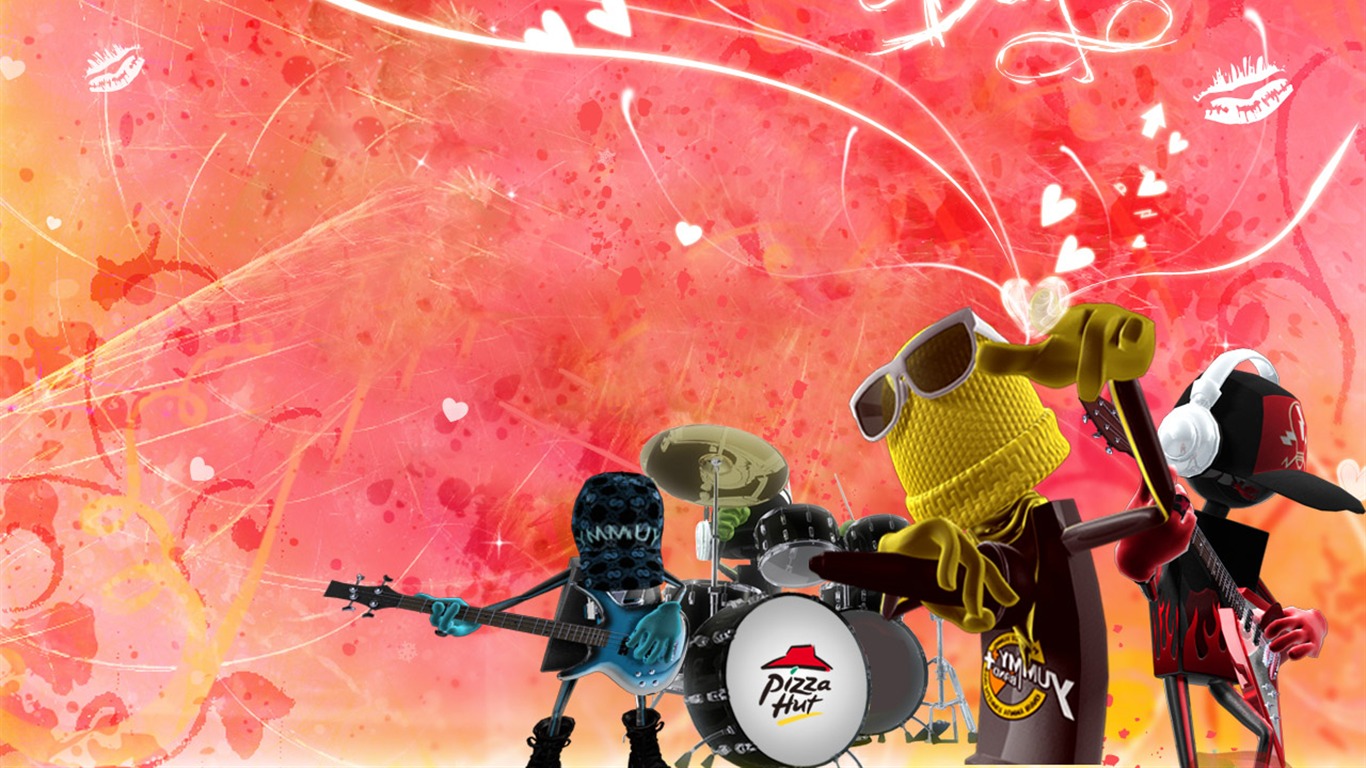 Pizza Hut Advertising Design Wallpaper - Wallpaper - HD Wallpaper 