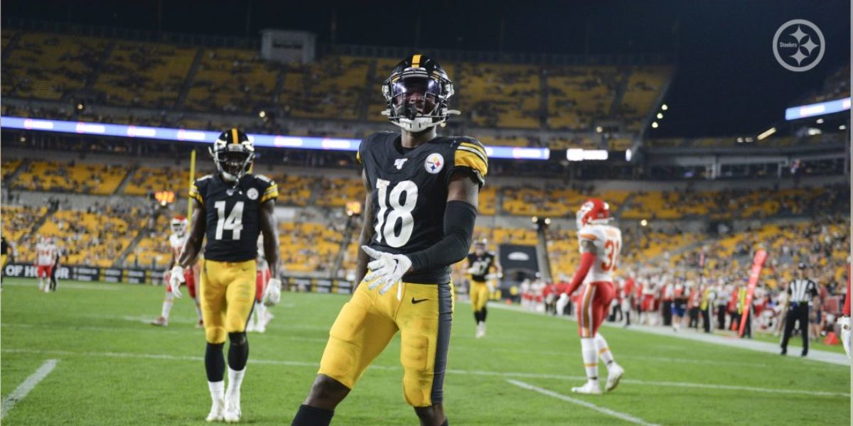 Pittsburgh Steelers Wr Diontae Johnson - Steelers Vs Chiefs Preseason - HD Wallpaper 