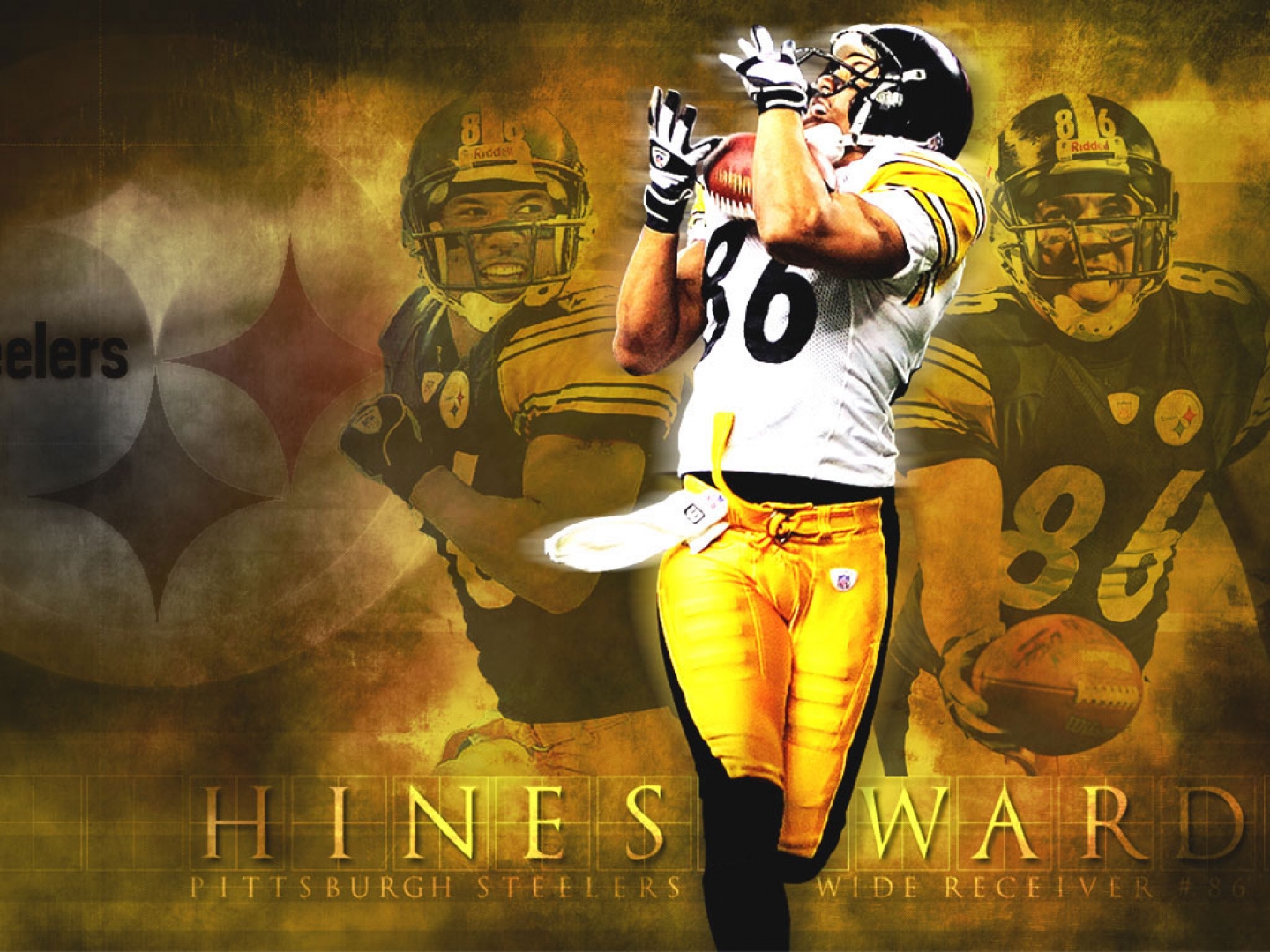 Pittsburgh Steelers Wallpaper Steelers Wallpaper L - Pittsburgh Steelers Hines Ward - HD Wallpaper 