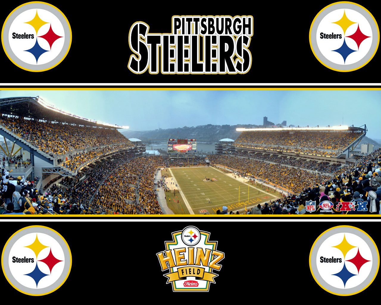 Free Pittsburgh Steelers Wallpaper Desktop Wallpaper - Pittsburgh Steelers Stadium - HD Wallpaper 