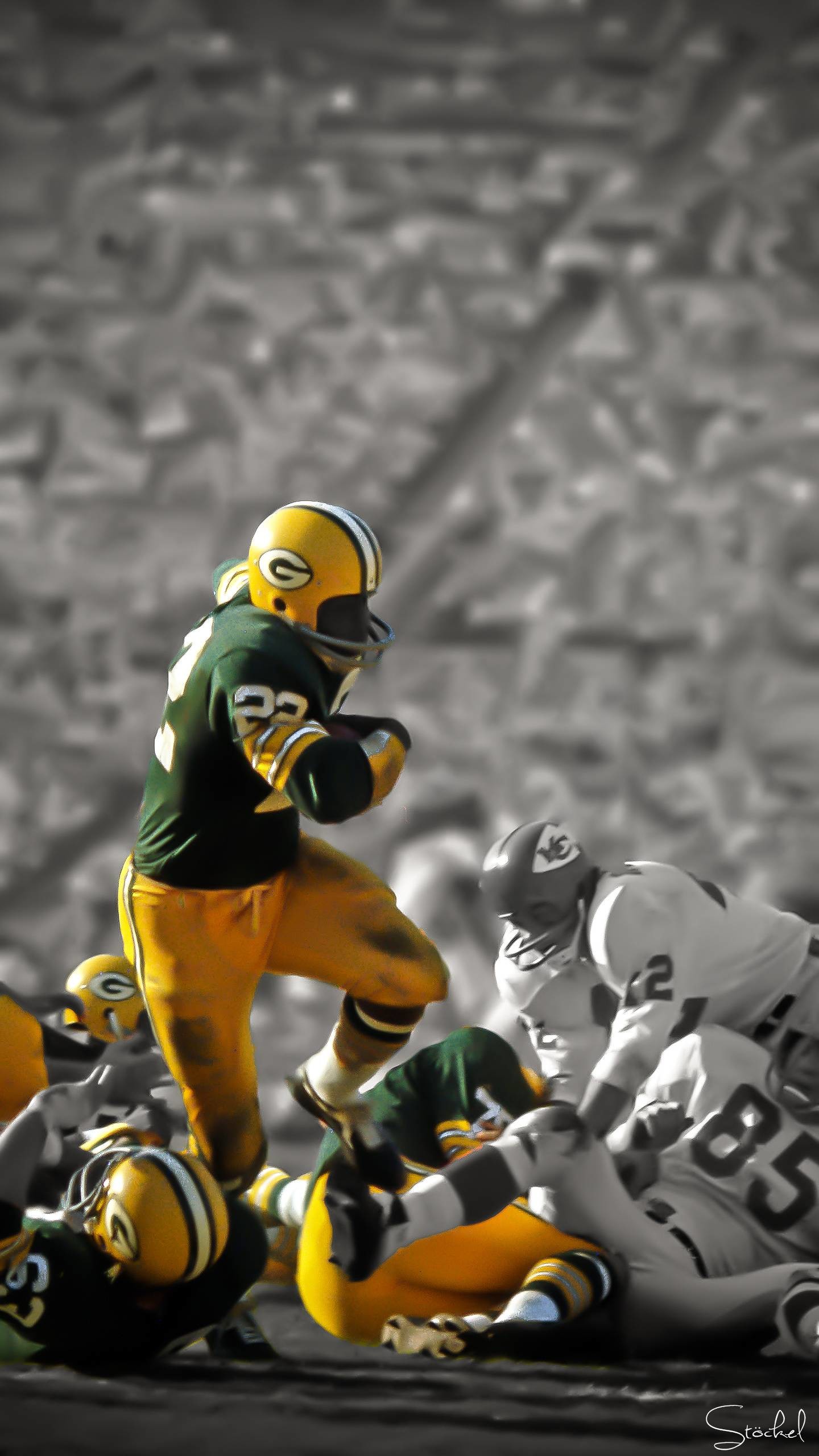 Fandommade 
 Data-src - Green Bay Packers Wallpaper Handy - HD Wallpaper 
