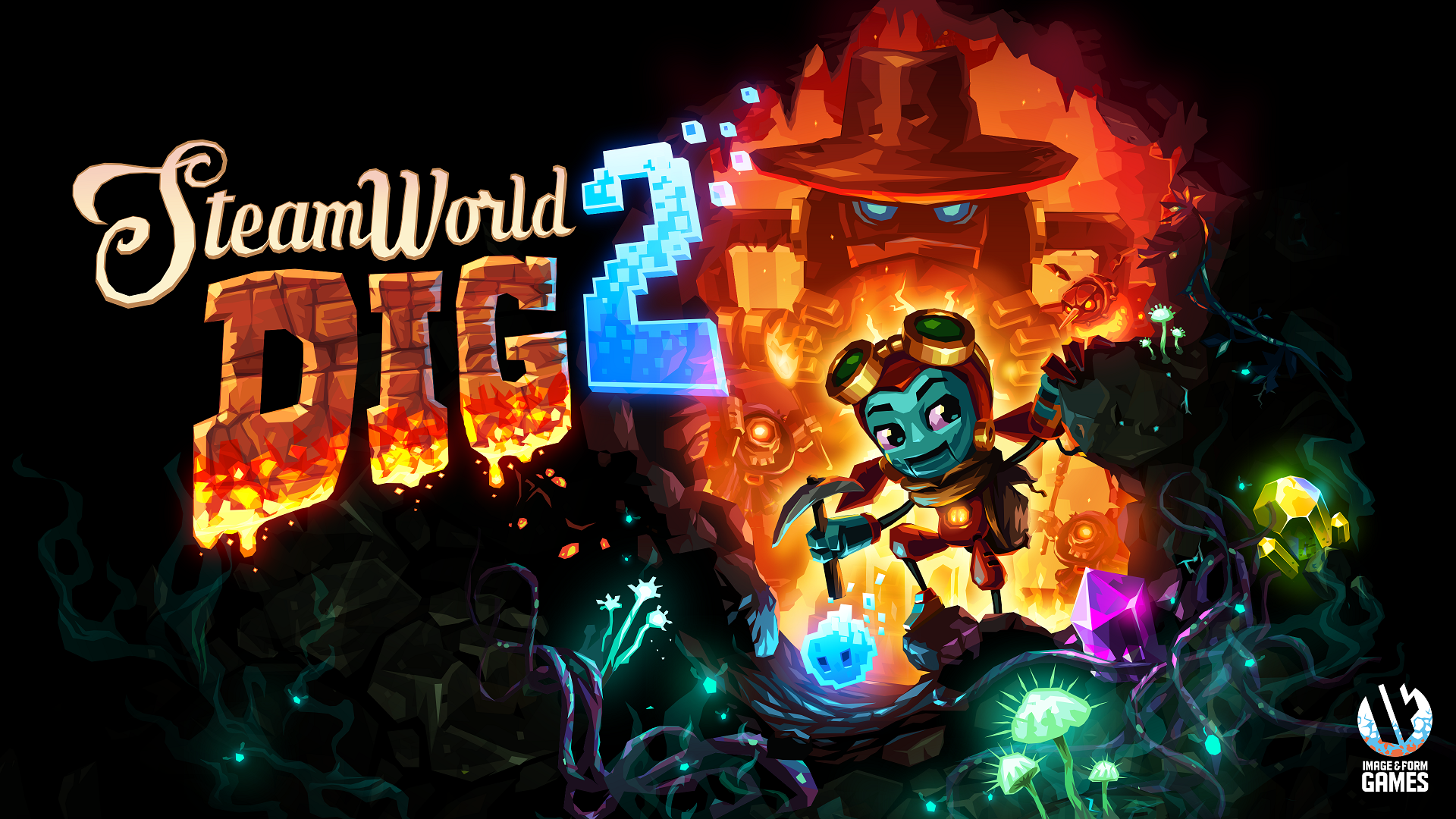 Steamworld Dig 2 Ps3 Wallpaper - Steamworld Dig 2 - HD Wallpaper 