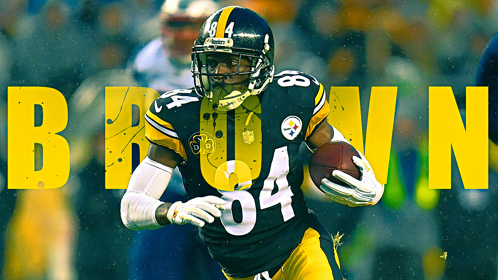 Pittsburgh Steelers Antonio Brown Wallpaper - Steelers Antonio Brown  Background - 1600x900 Wallpaper 
