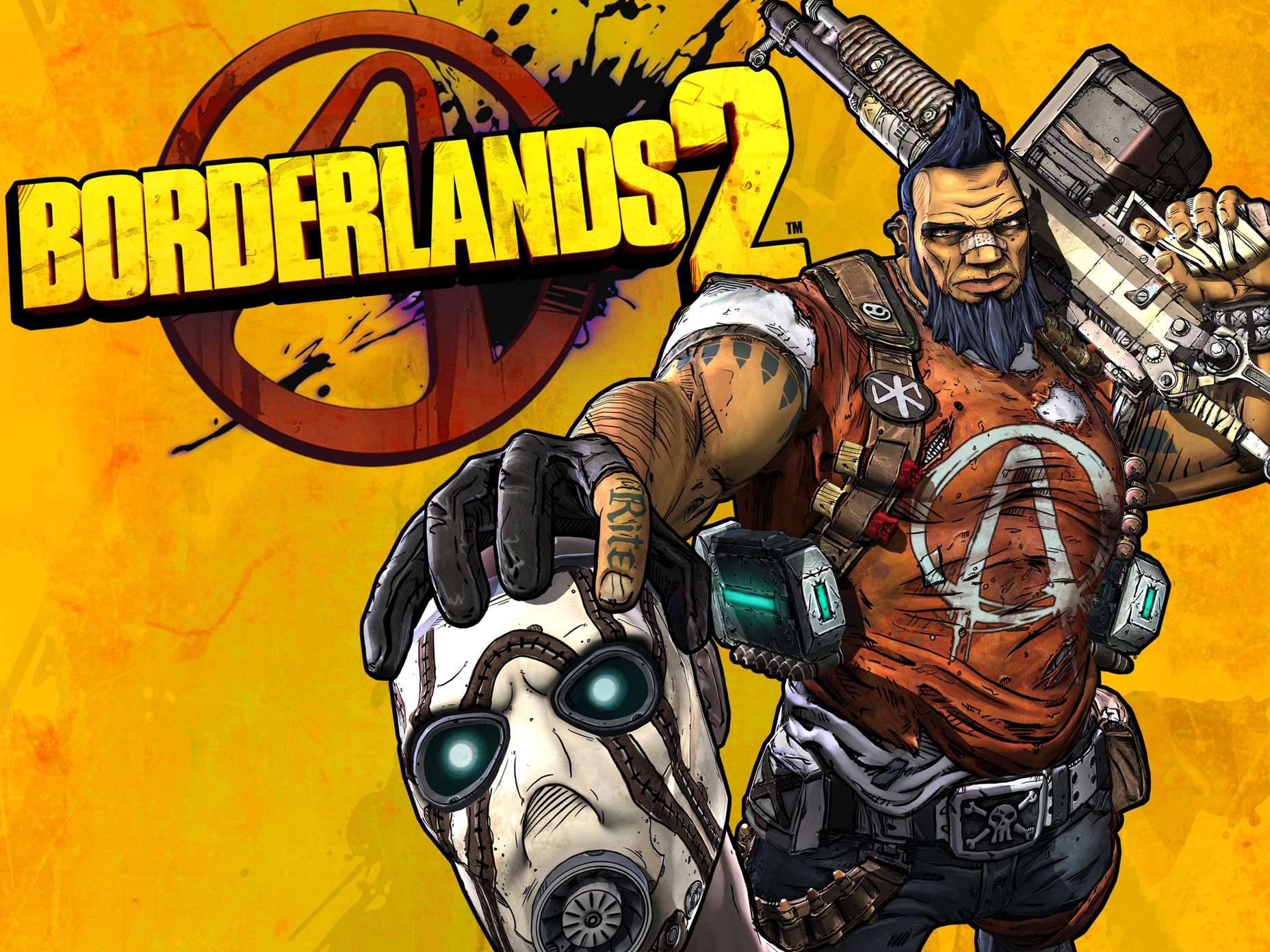 Borderlands 2 Art Hd - HD Wallpaper 