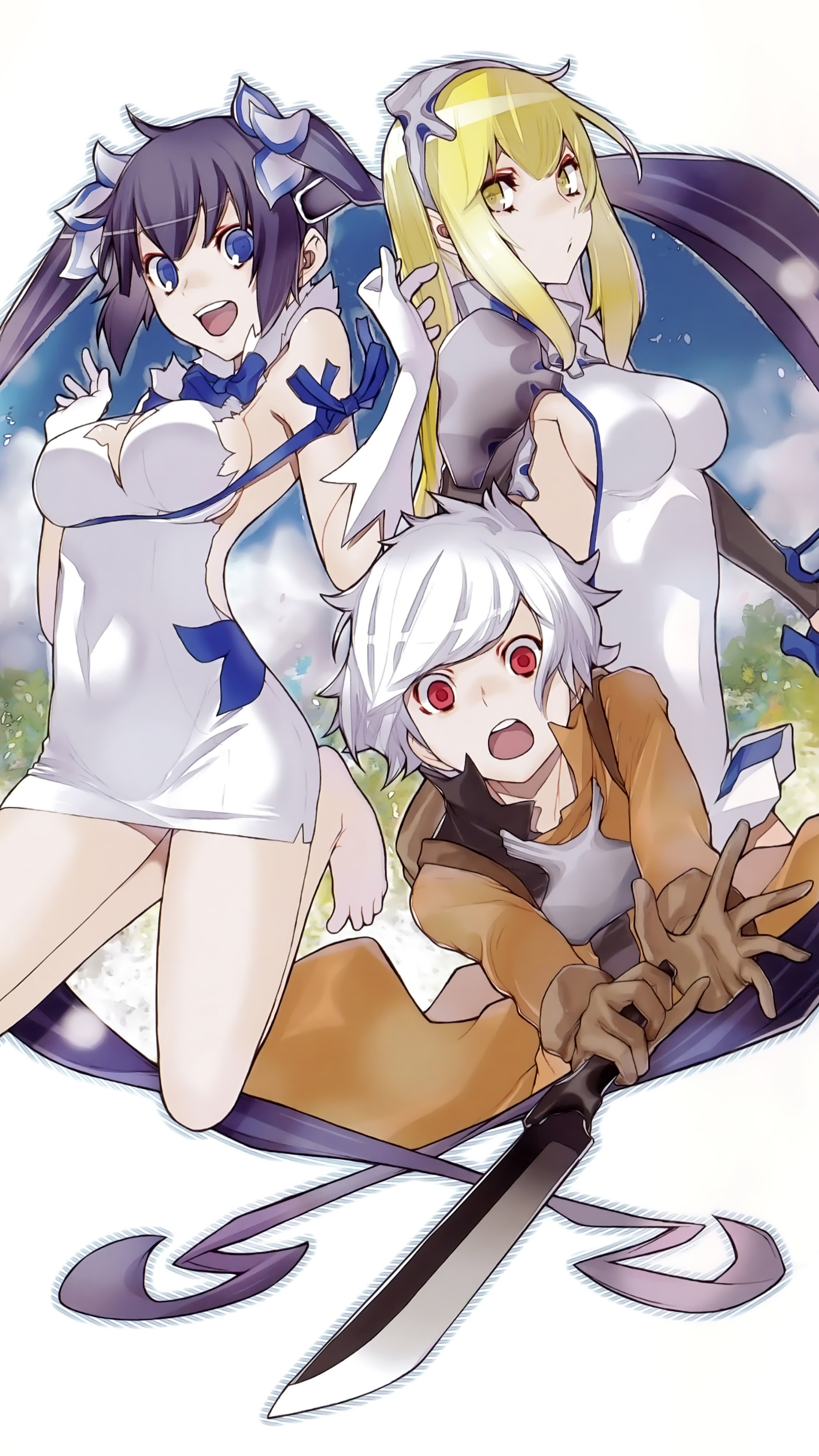 Hestia, Ais Wallenstein, Bell Cranel, Danmachi, 8k, - Wrong To Pick Up Girls - HD Wallpaper 