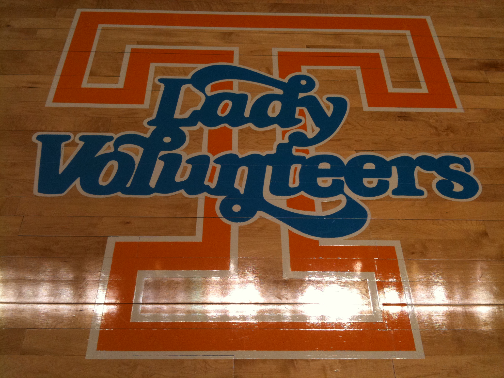 Tennessee Lady Vols Basketball Court - HD Wallpaper 