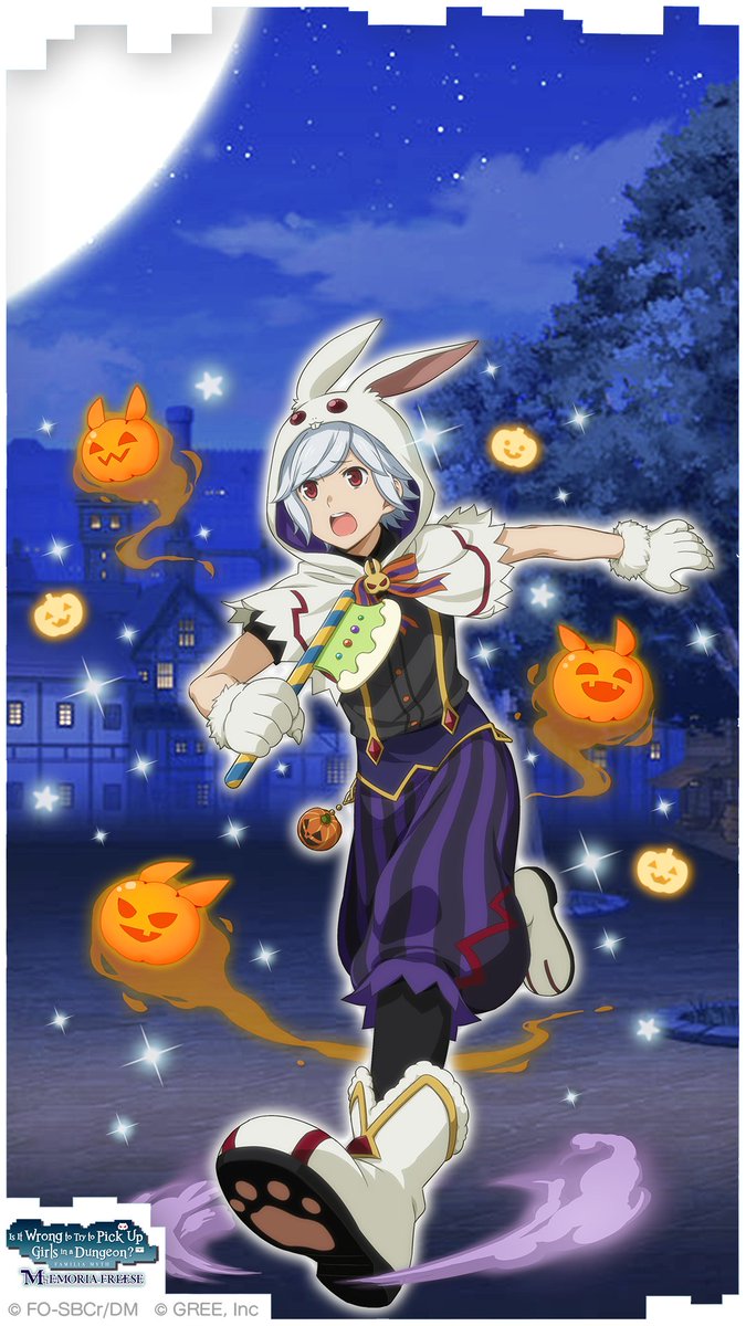 Danmachi Memoria Freese Halloween - HD Wallpaper 