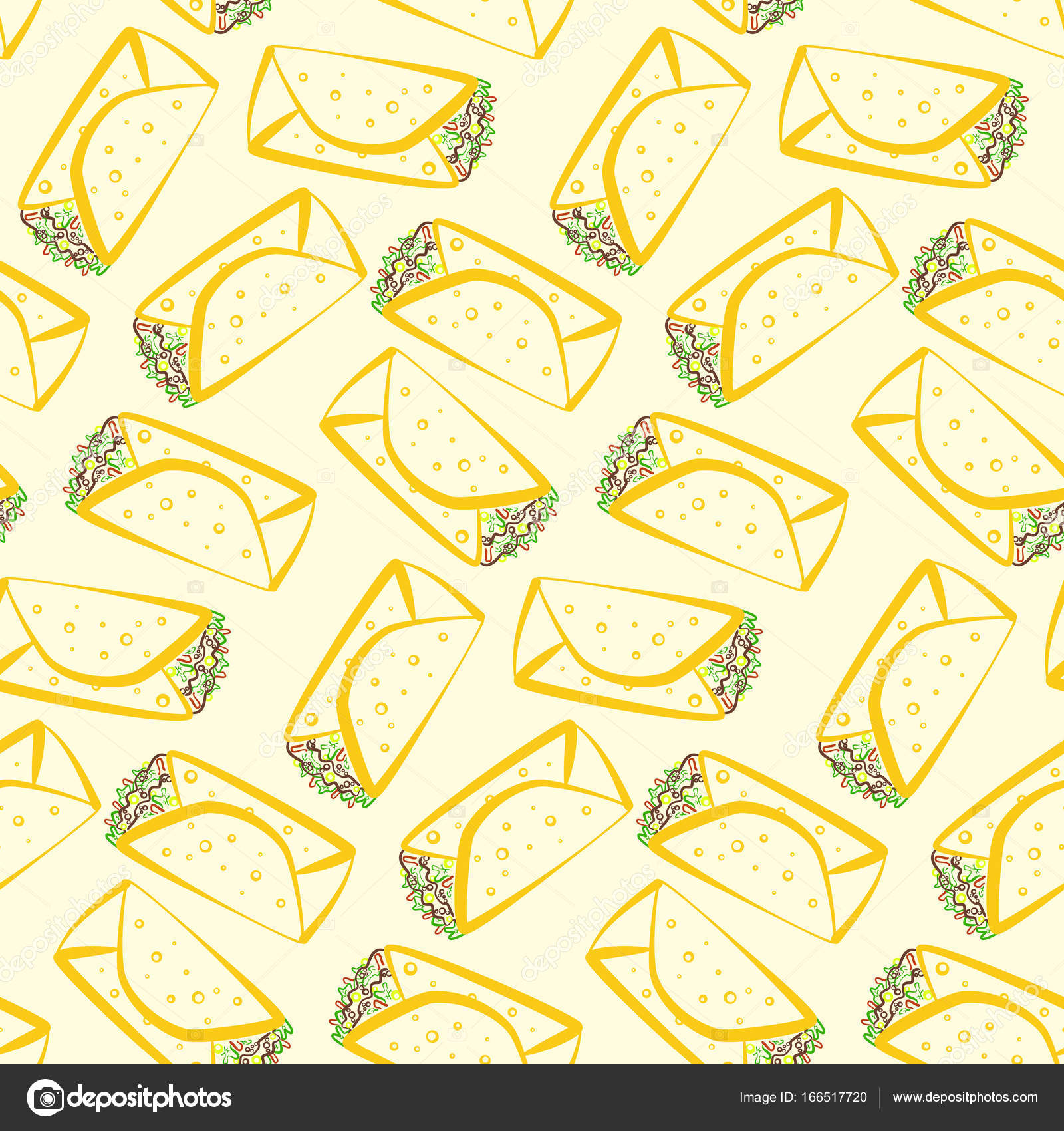 Cute Cartoon Colorful Seamless Pattern Of A Bunch Of - HD Wallpaper 