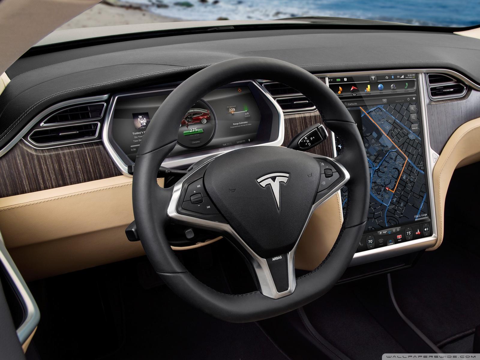 Tesla S 60 D - HD Wallpaper 