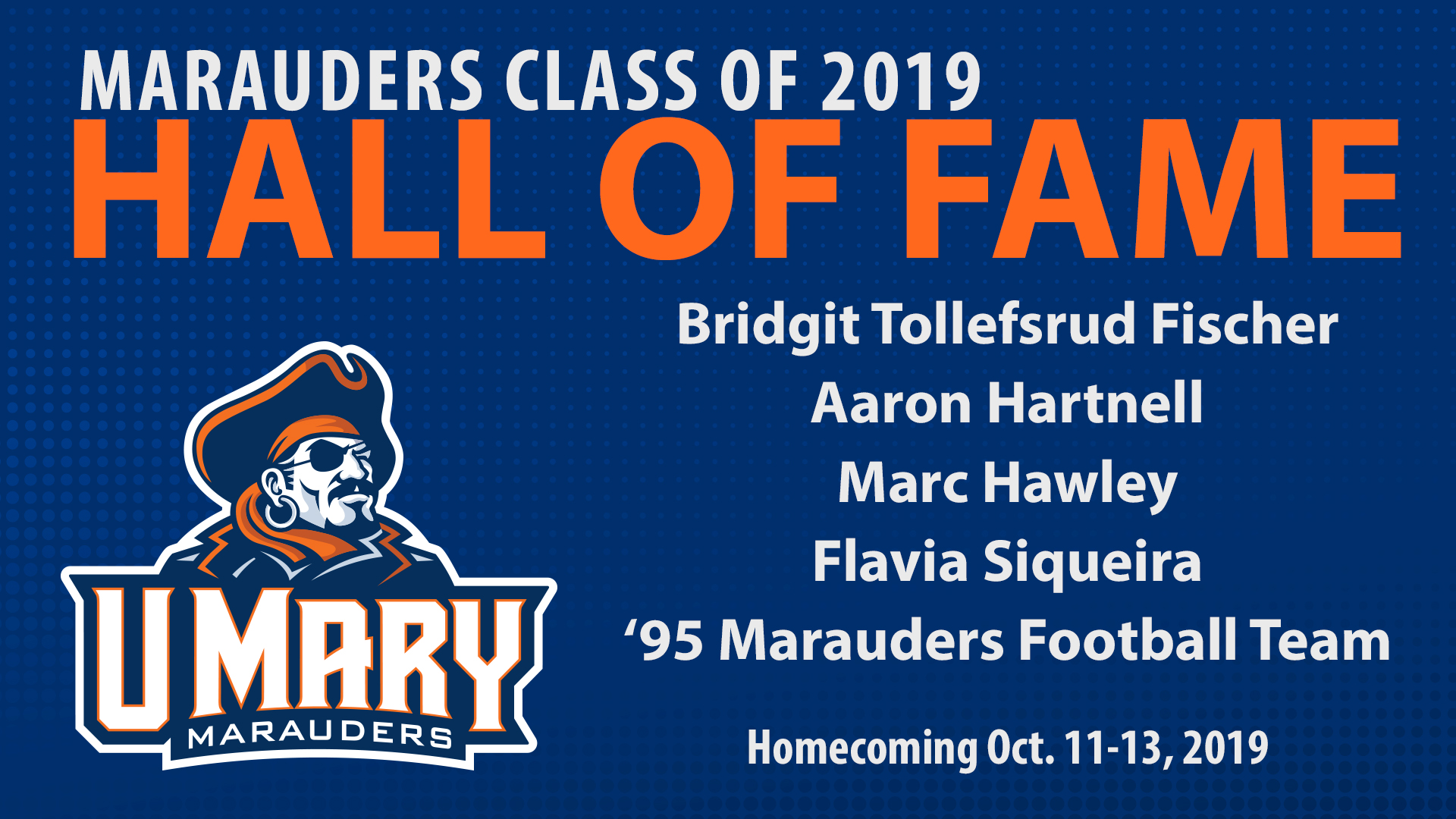 2019 Marauders Hall Of Fame Announcement Graphic - HD Wallpaper 