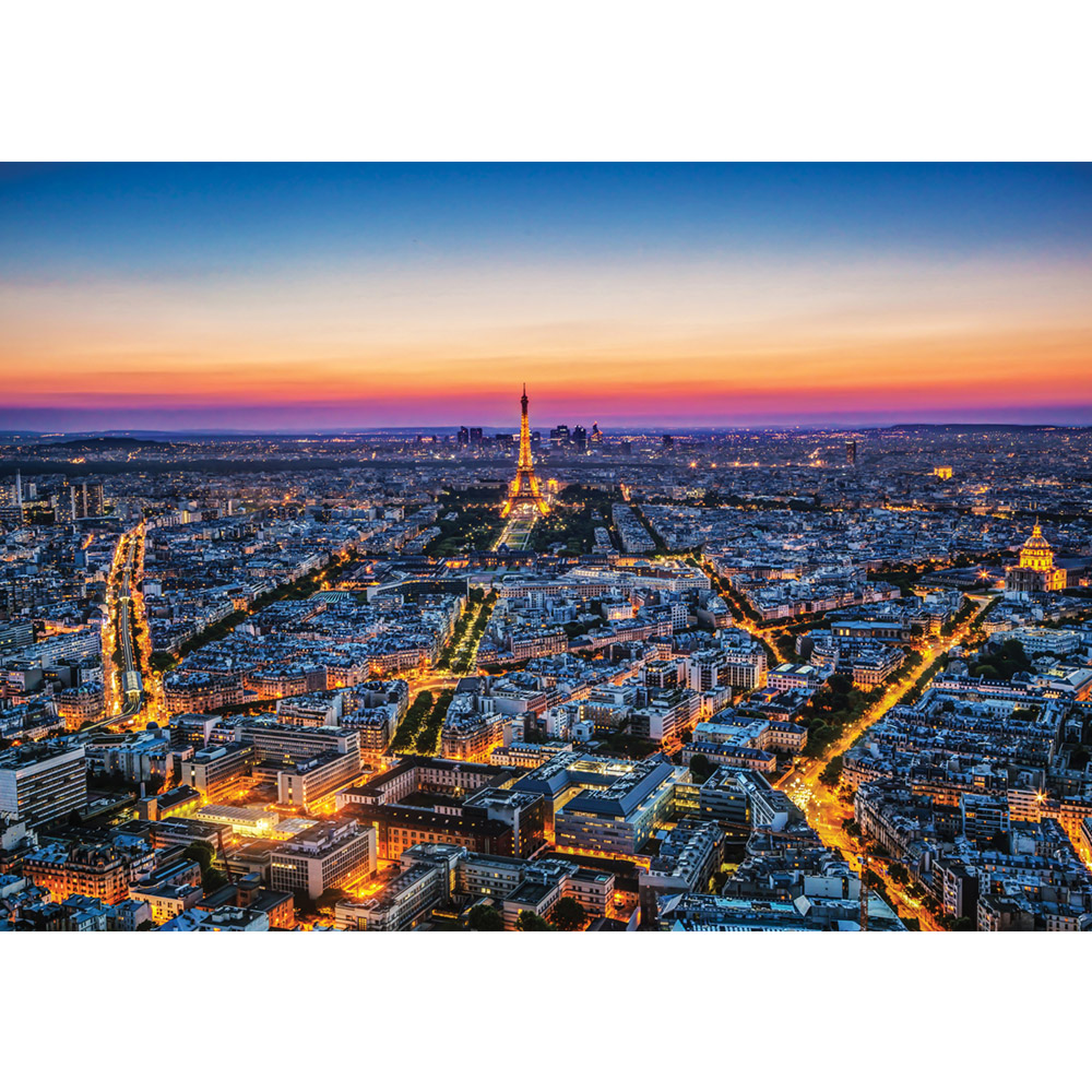 Paris France Sunset - HD Wallpaper 