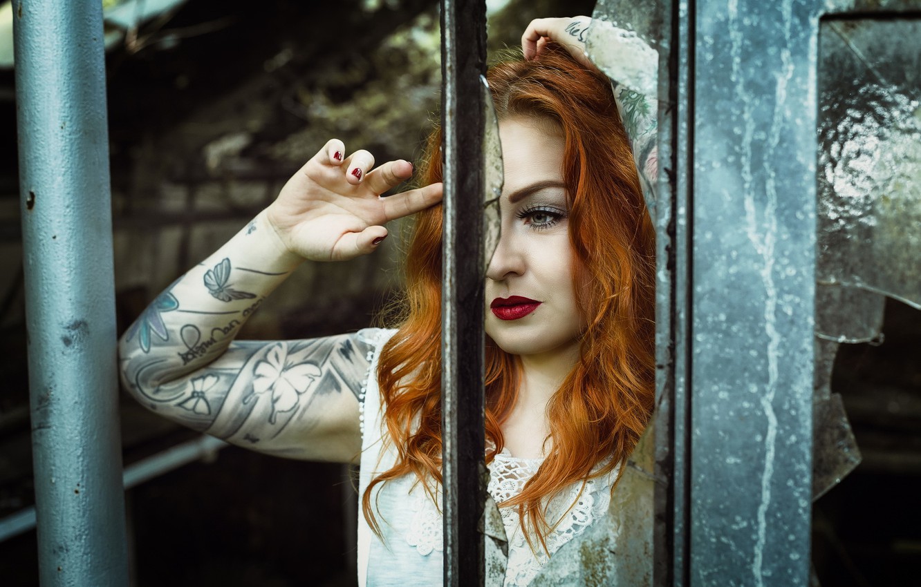 Photo Wallpaper Look, Girl, Portrait, Chat Noir - Girl - HD Wallpaper 