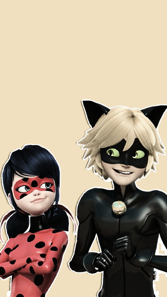 Ladybug, Chat Noir, And Miraculous Ladybug Image - Ladybug And Cat Noir - HD Wallpaper 