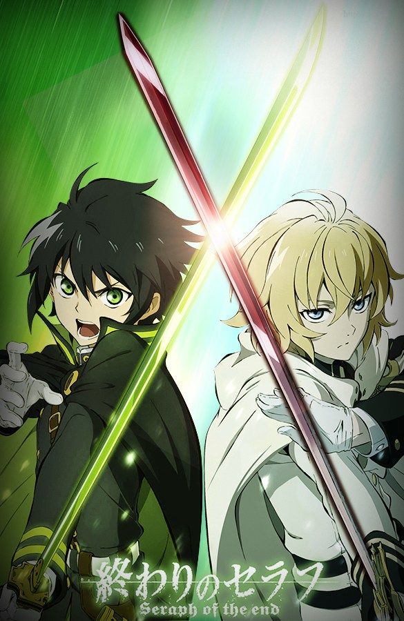 Anime Seraph Of The End Yuu And Mika - HD Wallpaper 