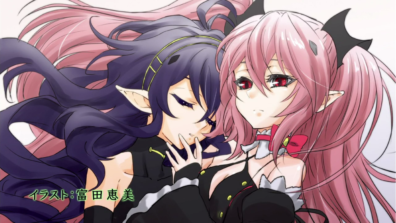 Owari No Seraph Krul And Asuramaru - HD Wallpaper 