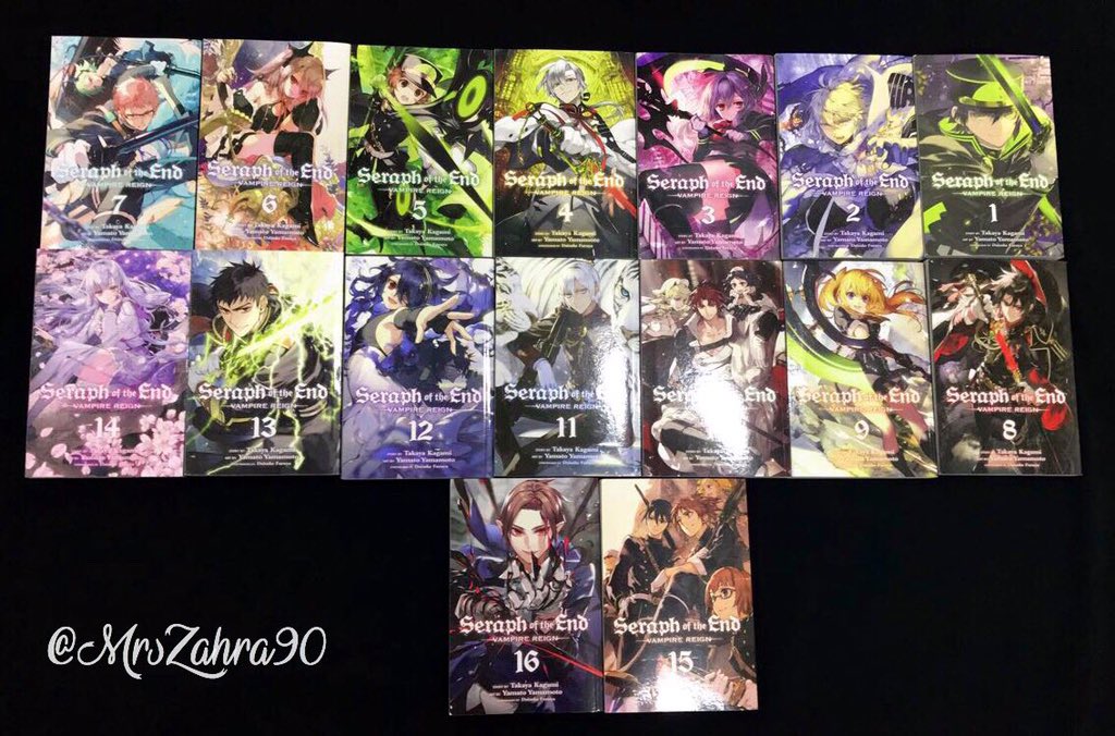 Seraph Of The End All Volumes - HD Wallpaper 