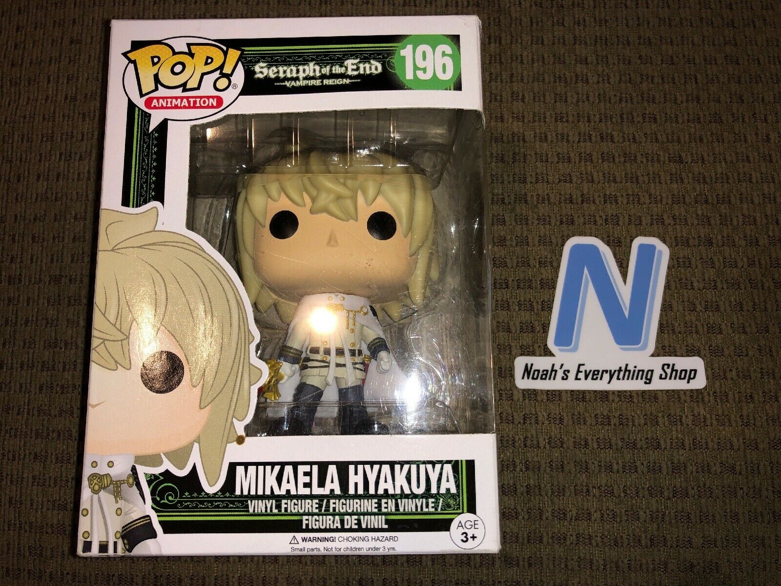 Mikaela Hyakuya Funko Pop - HD Wallpaper 