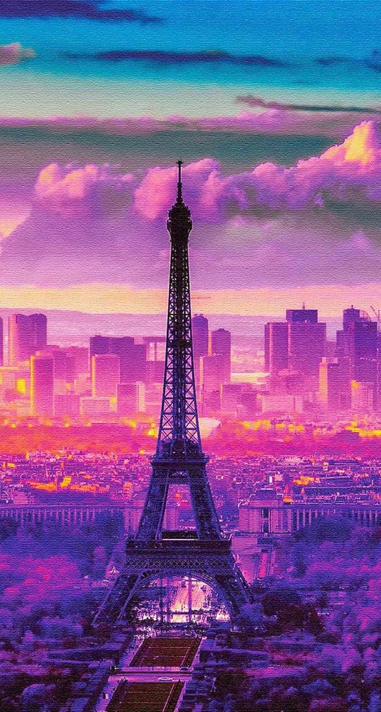 Paris Wallpaper For Iphone - HD Wallpaper 