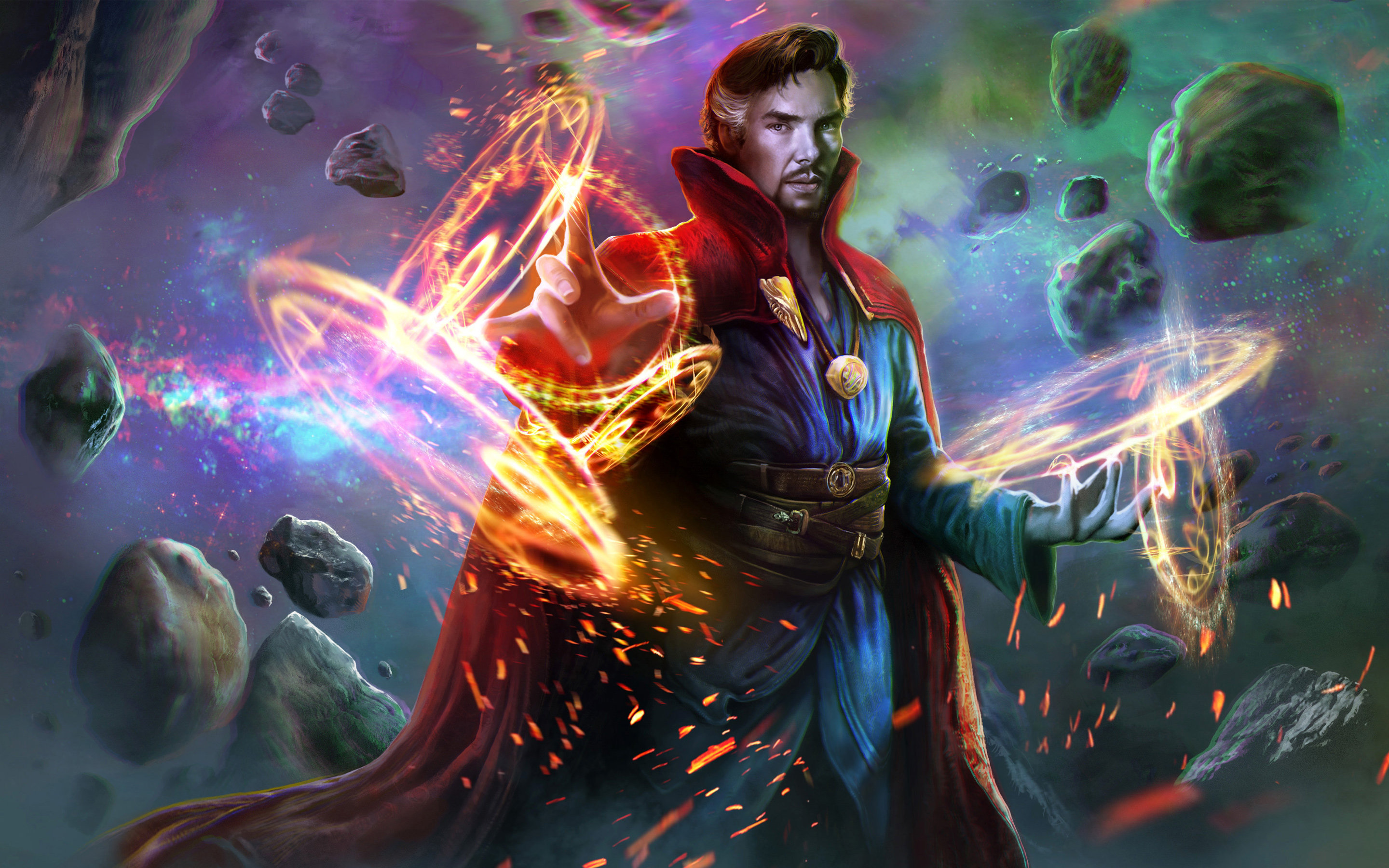 Download Hd Doctor Strange Desktop Wallpaper Id - Doctor Strange Fan Art - HD Wallpaper 