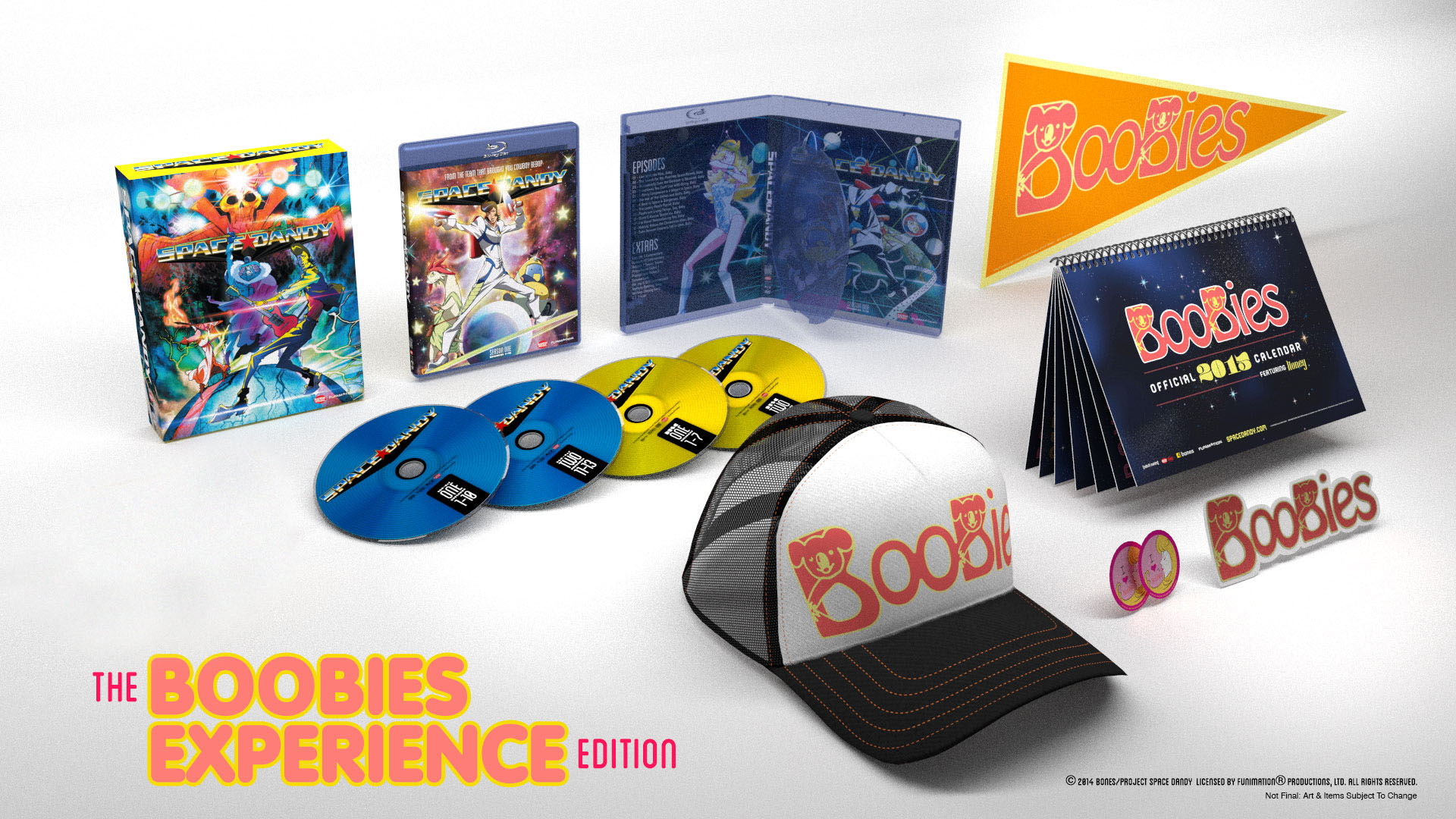 Space Dandy Season One Funimation Exclusive - HD Wallpaper 