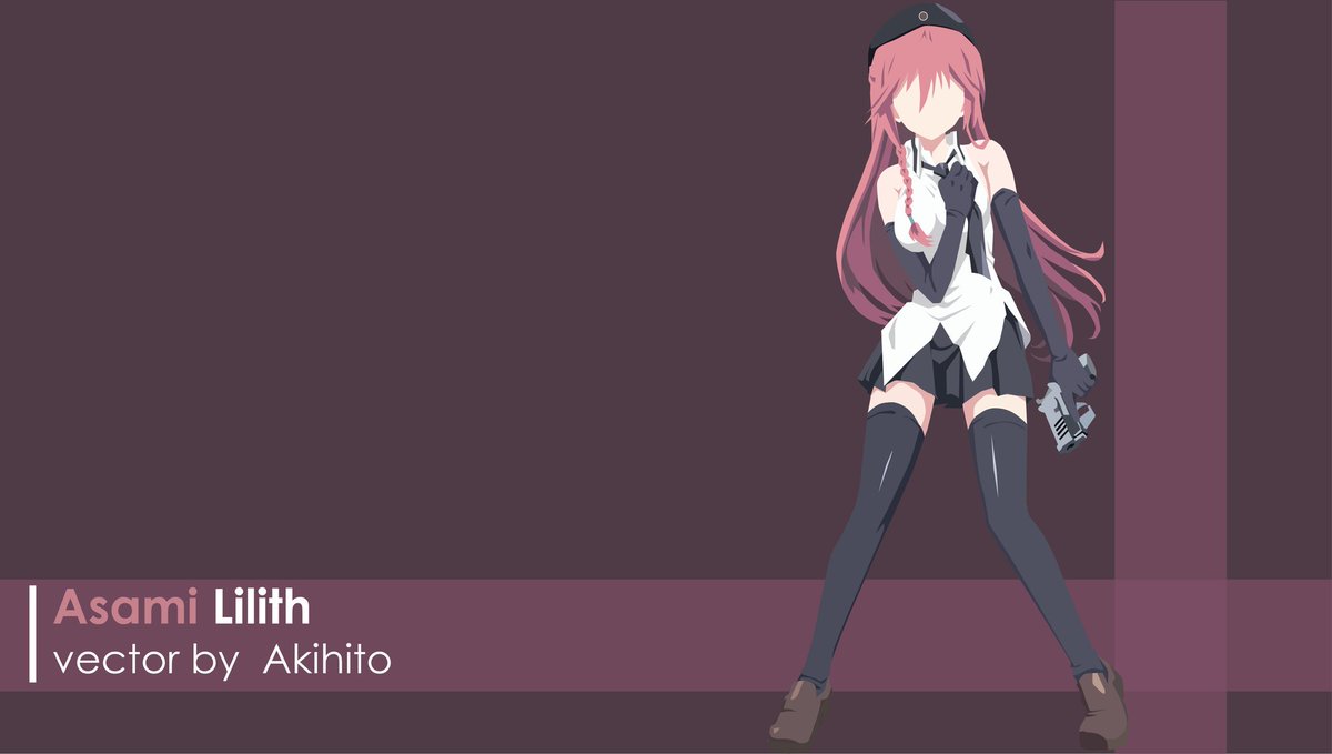 Minimalist Lilith Asami - HD Wallpaper 