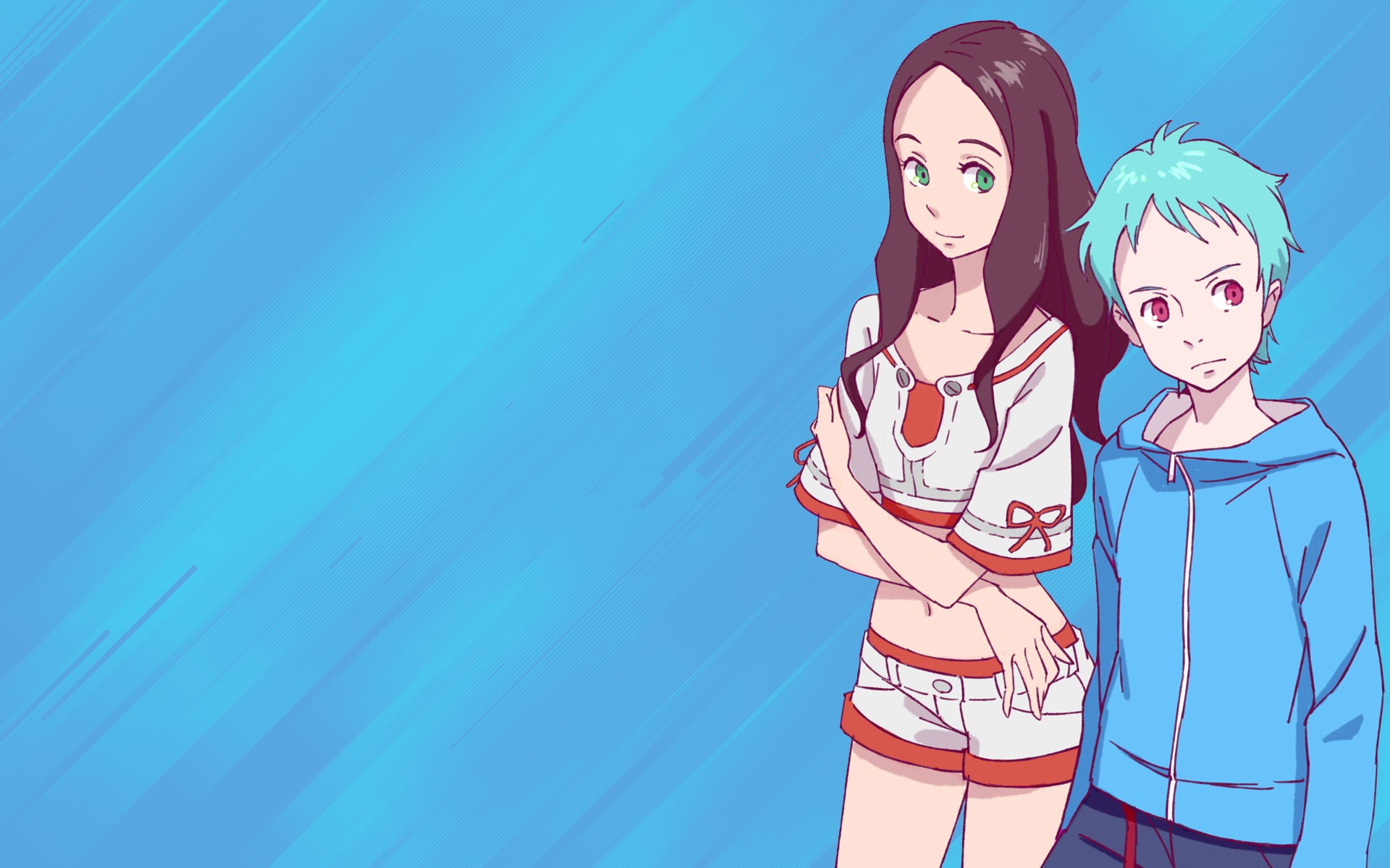 Eureka Seven Ao Girl - HD Wallpaper 