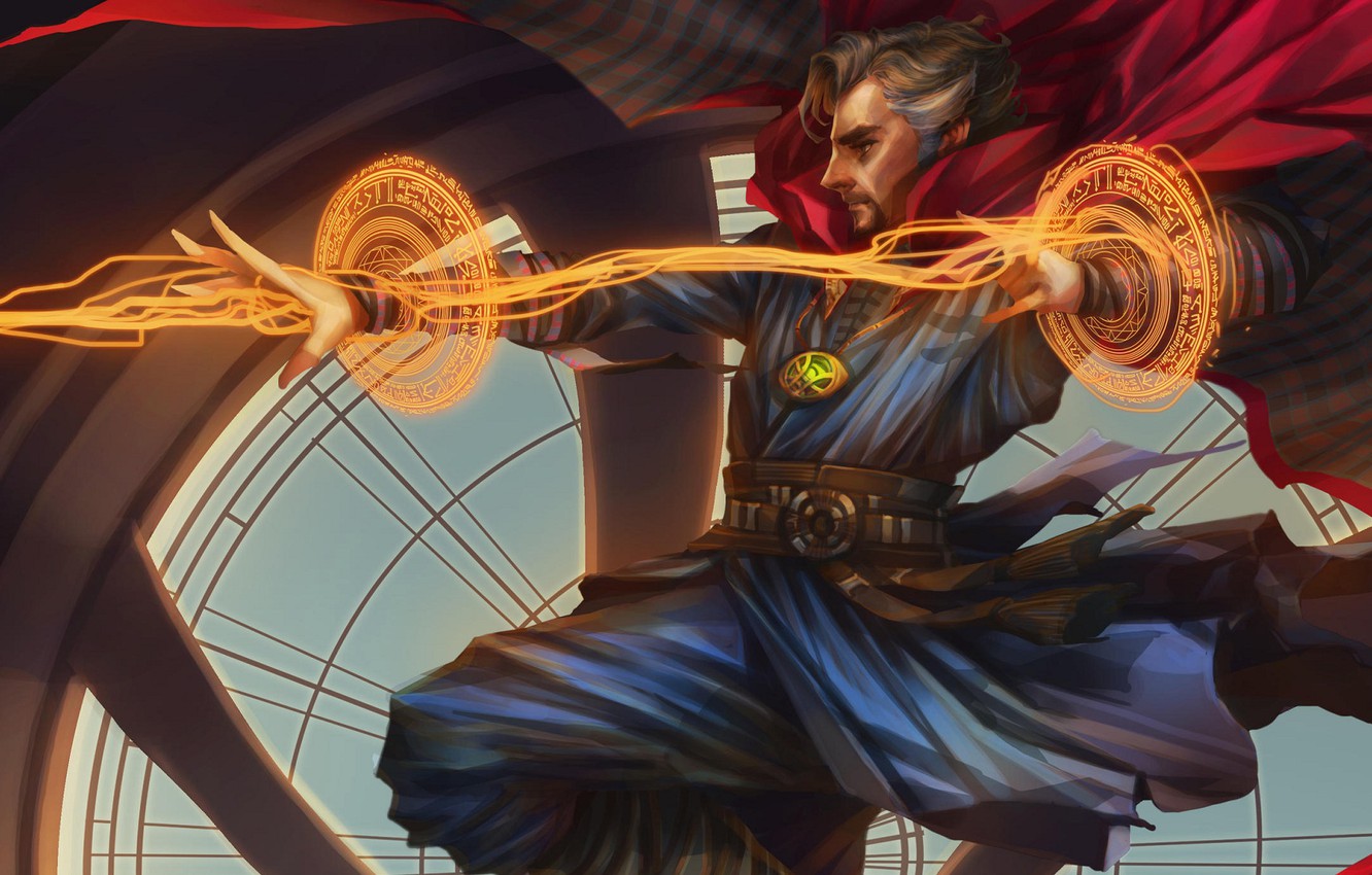 Photo Wallpaper Art, Doctor Strange, Doctor Strange, - Doctor Strange - HD Wallpaper 