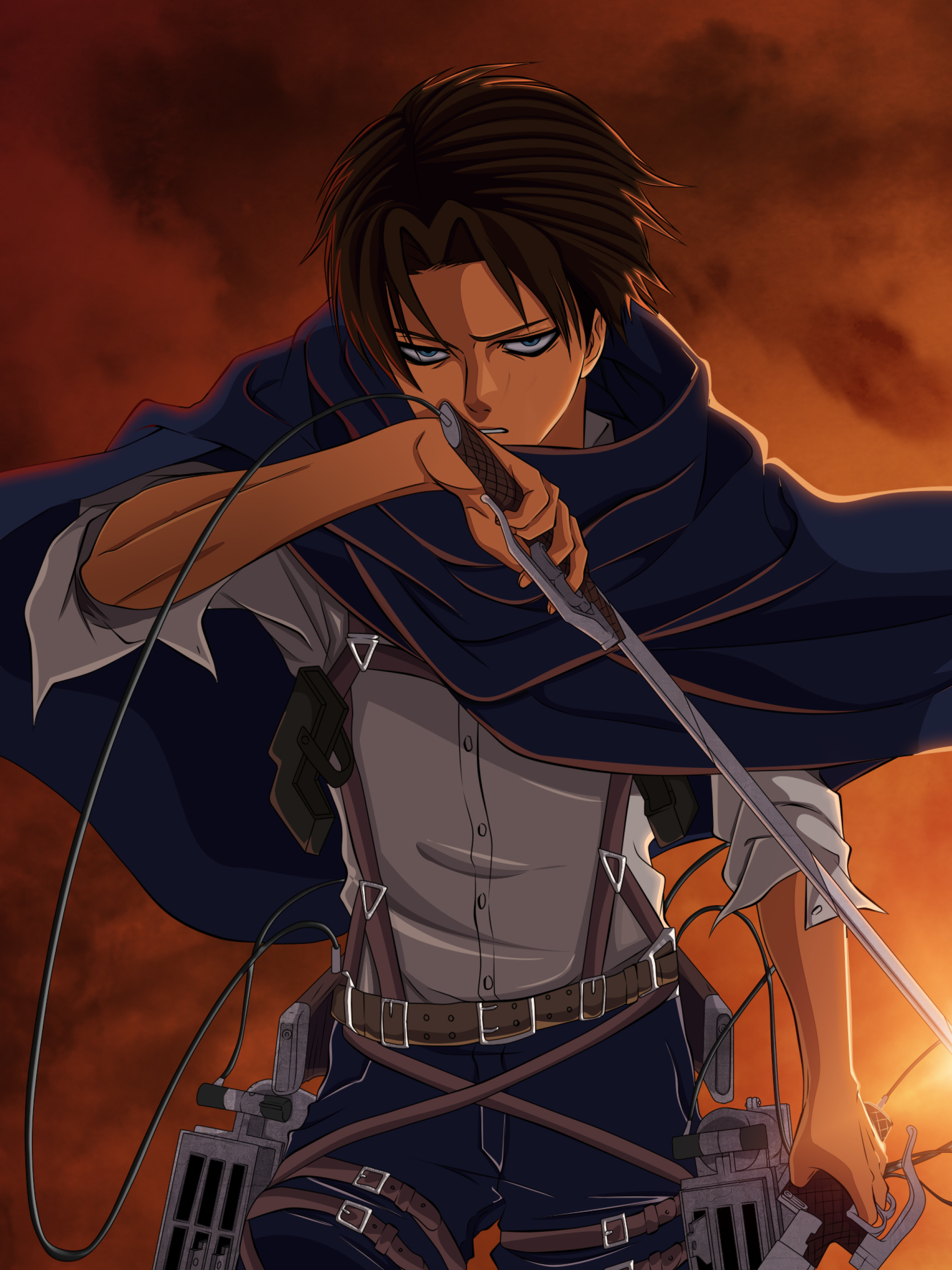 Featured image of post Hd Wallpapers Gambar Anime Attack On Titan Levi / Levi ackerman is a character from attack on titan.