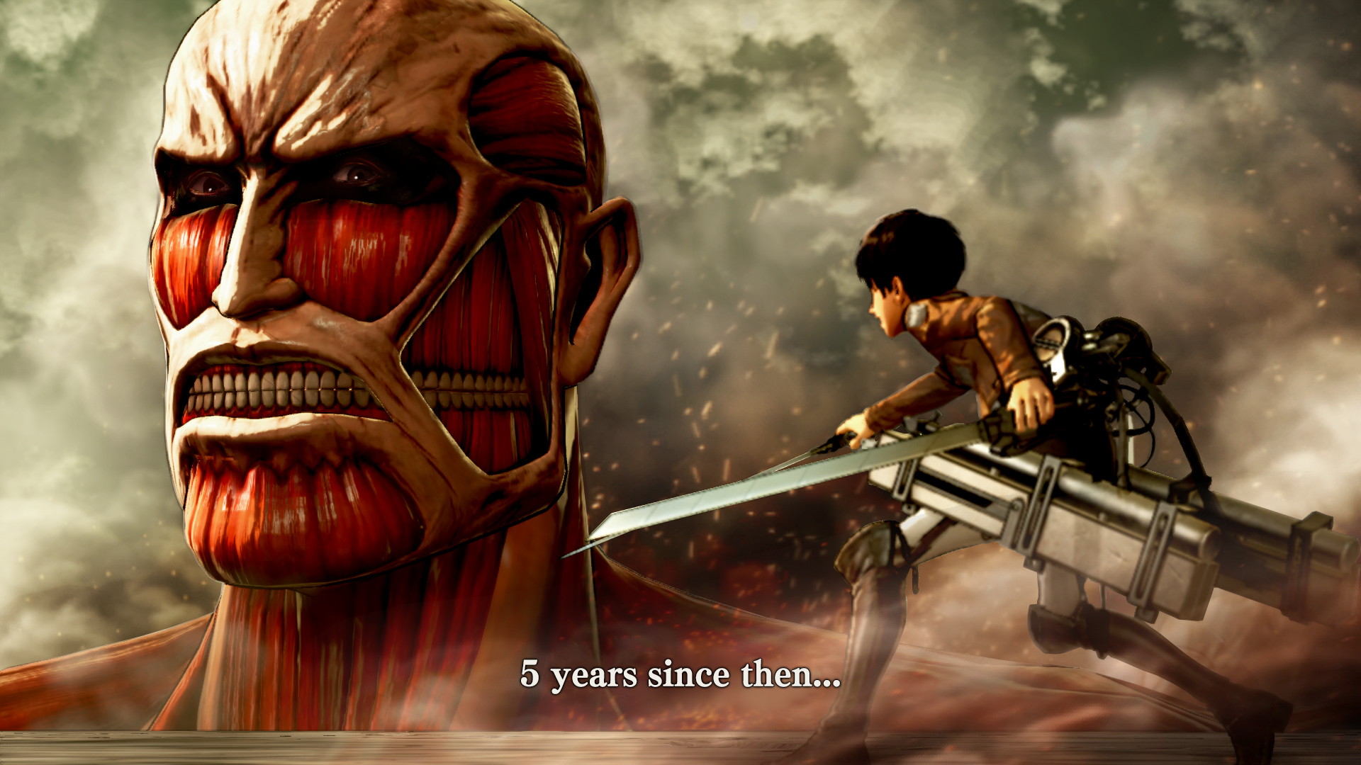 Attack On Titan 2 Game Colossal Titan - HD Wallpaper 
