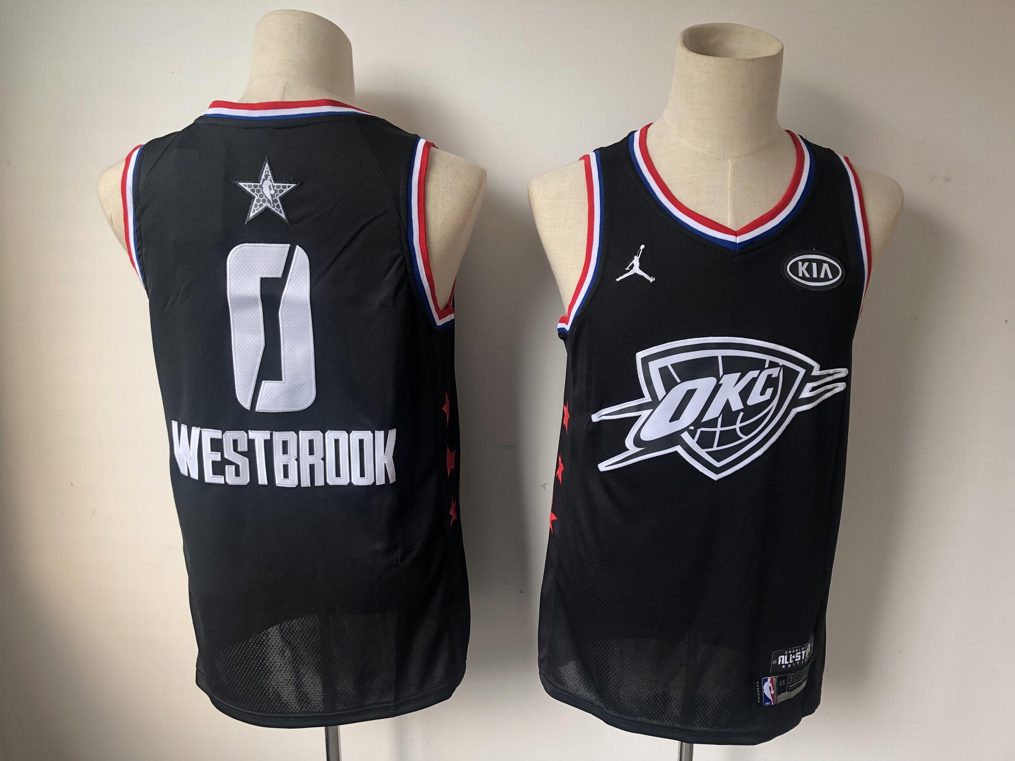 2019 New Nba Jersey Nike Jersey Nba All Star Jerseys - Oklahoma City Thunder - HD Wallpaper 