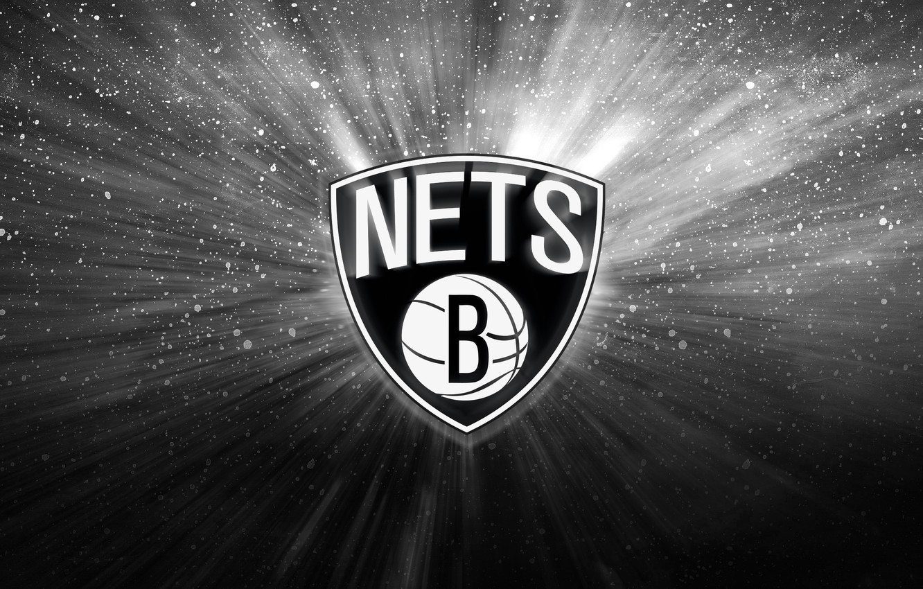 Photo Wallpaper Basketball, Background, Nba, Mesh, - Brooklyn Nets Background - HD Wallpaper 