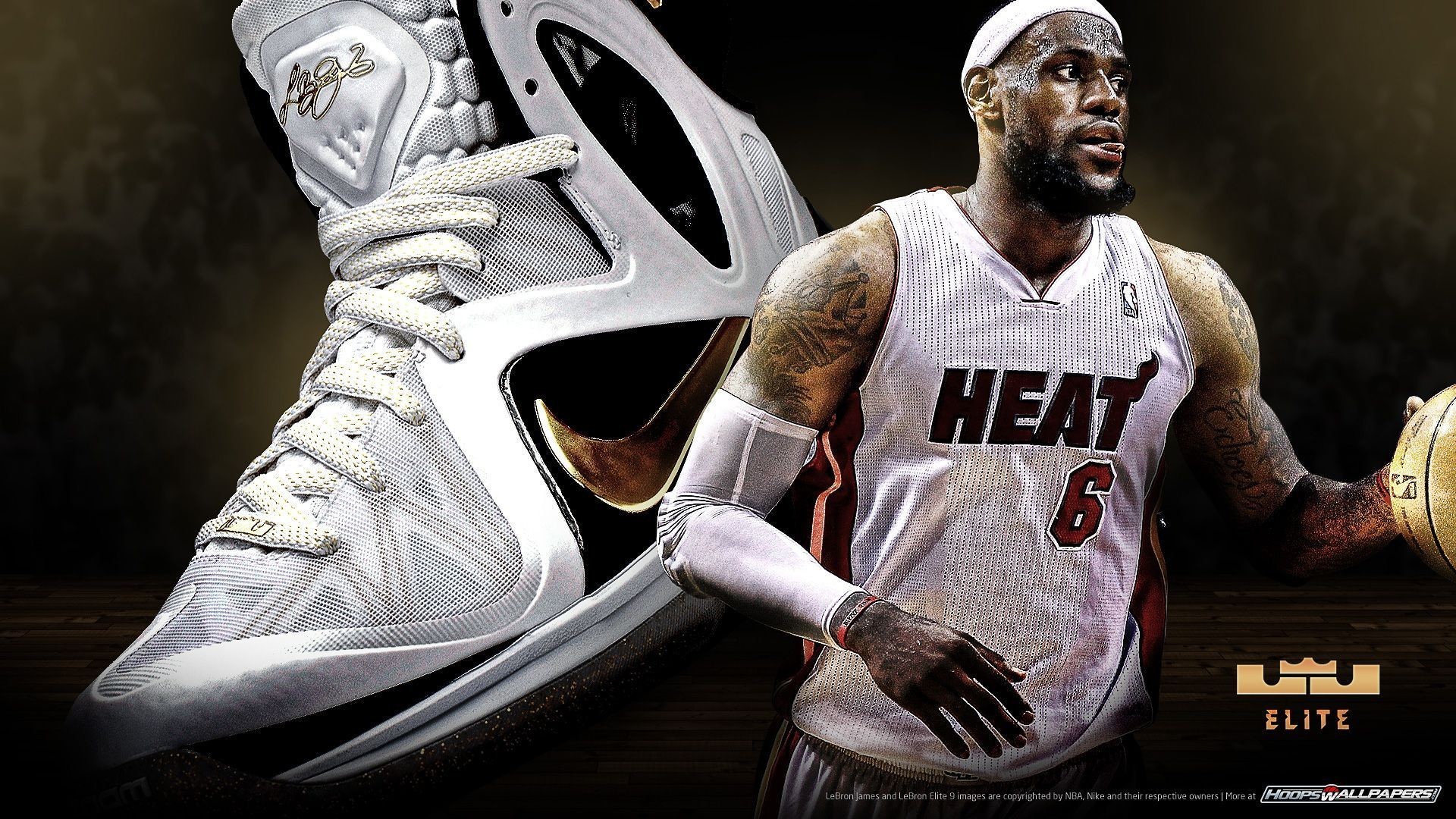 1920x1080, Free Nba Wallpapers At Hoopswallpapers - Lebron James Wallpaper Shoes - HD Wallpaper 