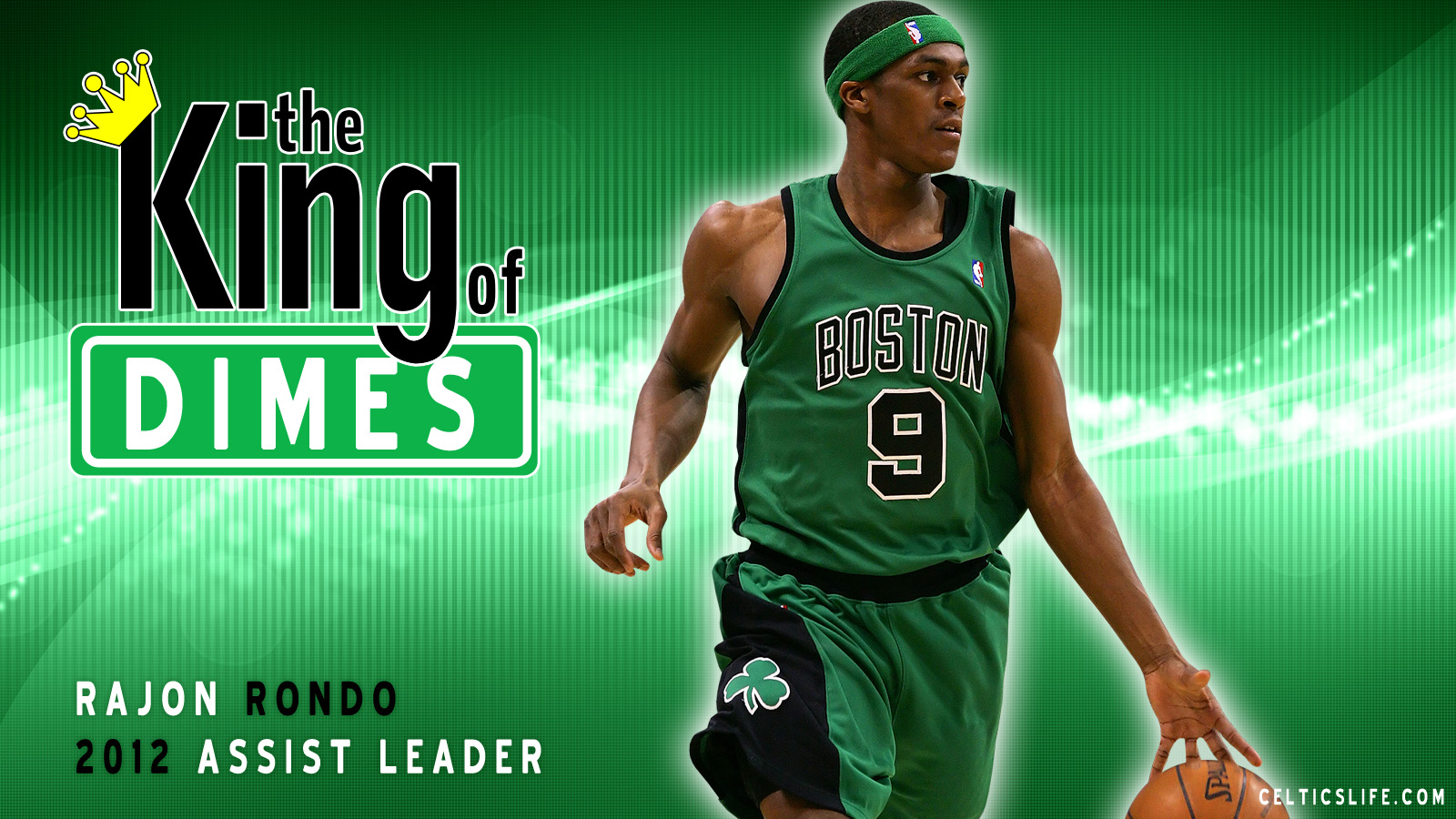 Rajon Rondo Celtics Edit - HD Wallpaper 