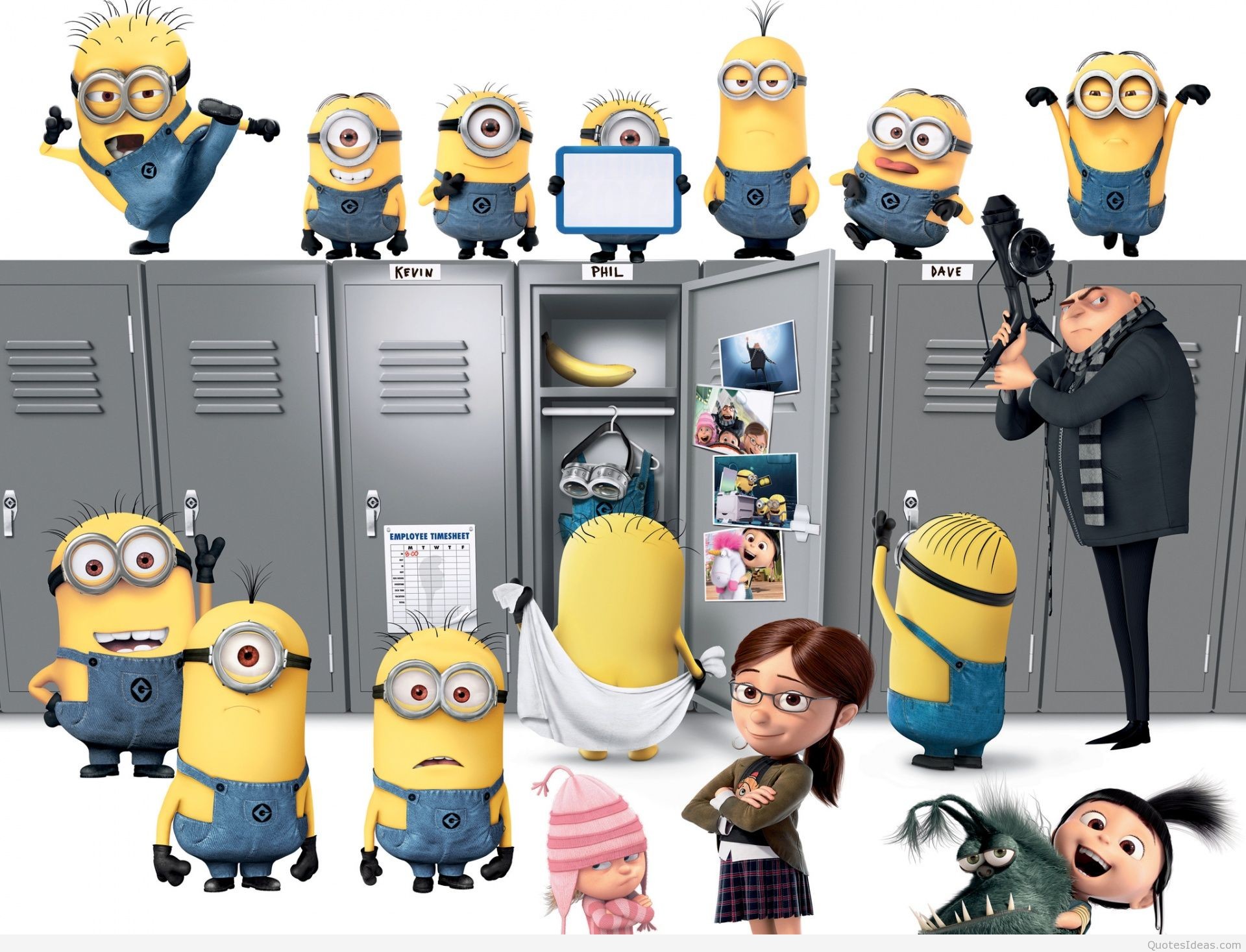 Data Src Top Despicable Me Wallpaper Minions For Andro - Minions Back To School - HD Wallpaper 