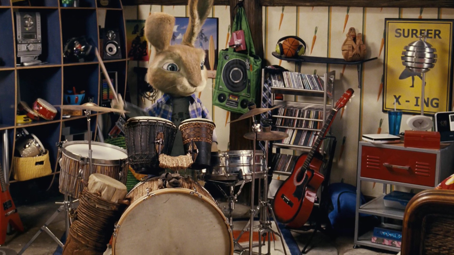 Hop Movie Drum Set - HD Wallpaper 