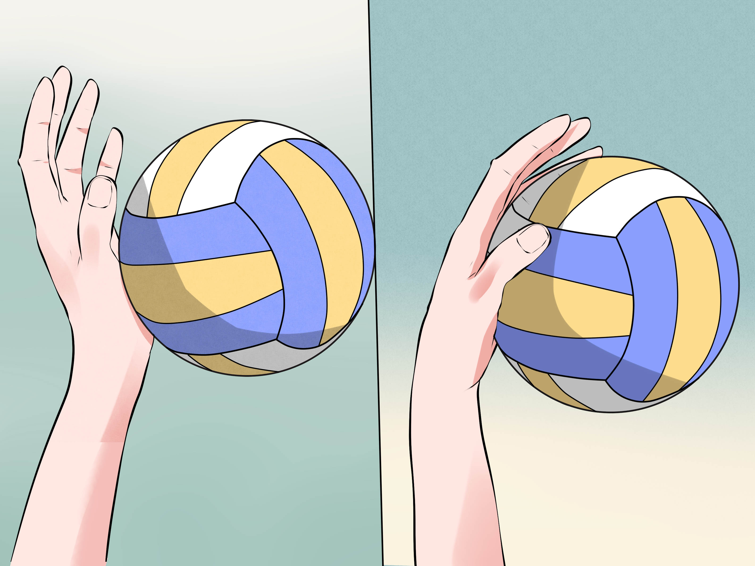 Image Titled Serve A Volleyball Step - Hook Serve In Volleyball - HD Wallpaper 