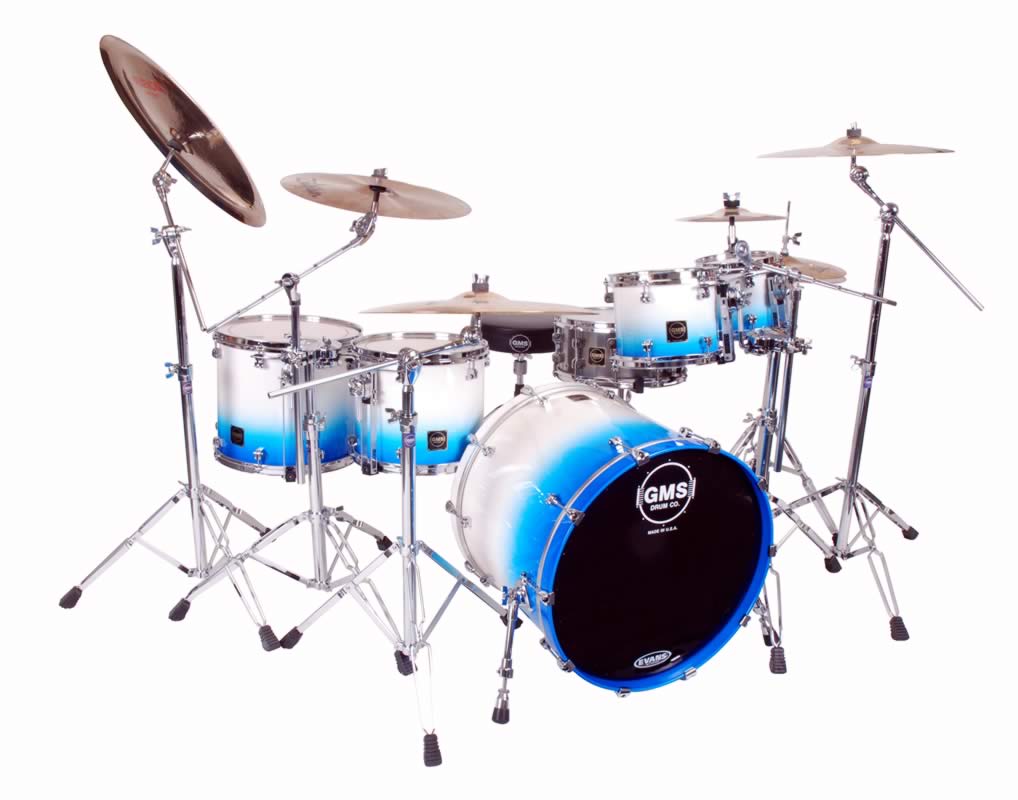Blue And White Drums - HD Wallpaper 